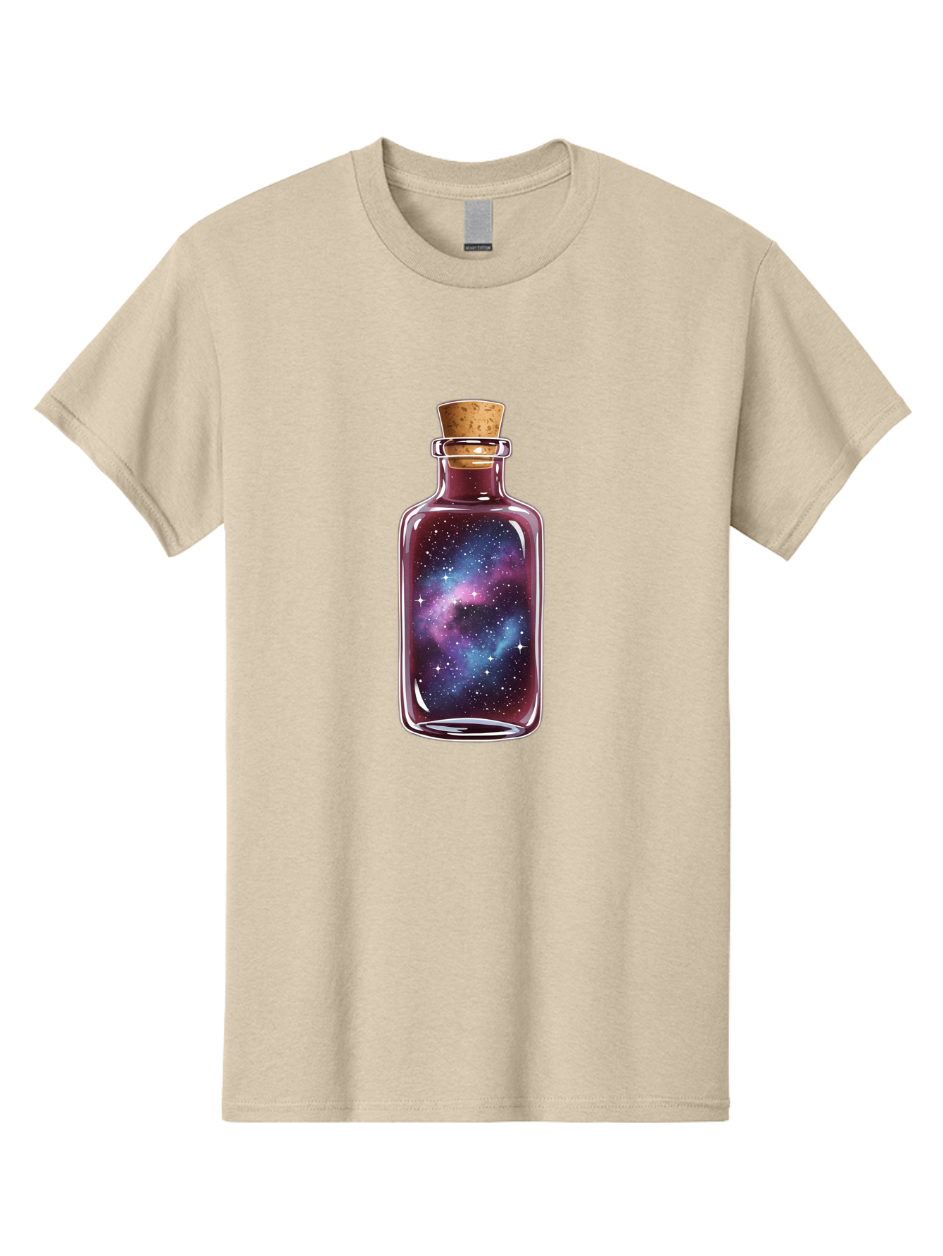 Galaxy-In-Bottle-14 Men'S Graphic Tee, 100% Cotton, Comfortable Casual Summer Wear, Machine Washable, Vintage Camera, Old Camera, Antique Camera, Black Camera, Classic Photography, Photography Equipment, Nostalgic Device, Film Camera, Baj025