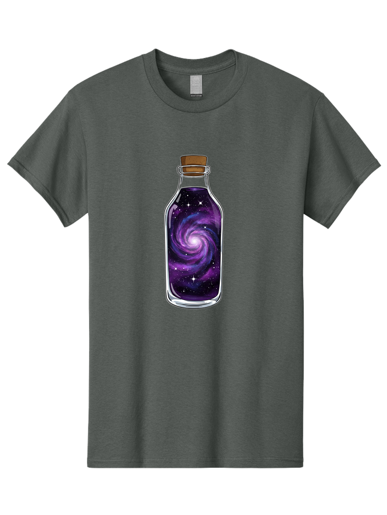 Galaxy-In-Bottle-16 Men'S Graphic Tee, 100% Cotton, Comfortable Casual Summer Wear, Machine Washable, Vintage Camera, Old Camera, Antique Camera, Black Camera, Classic Photography, Photography Equipment, Nostalgic Device, Film Camera, Baj027