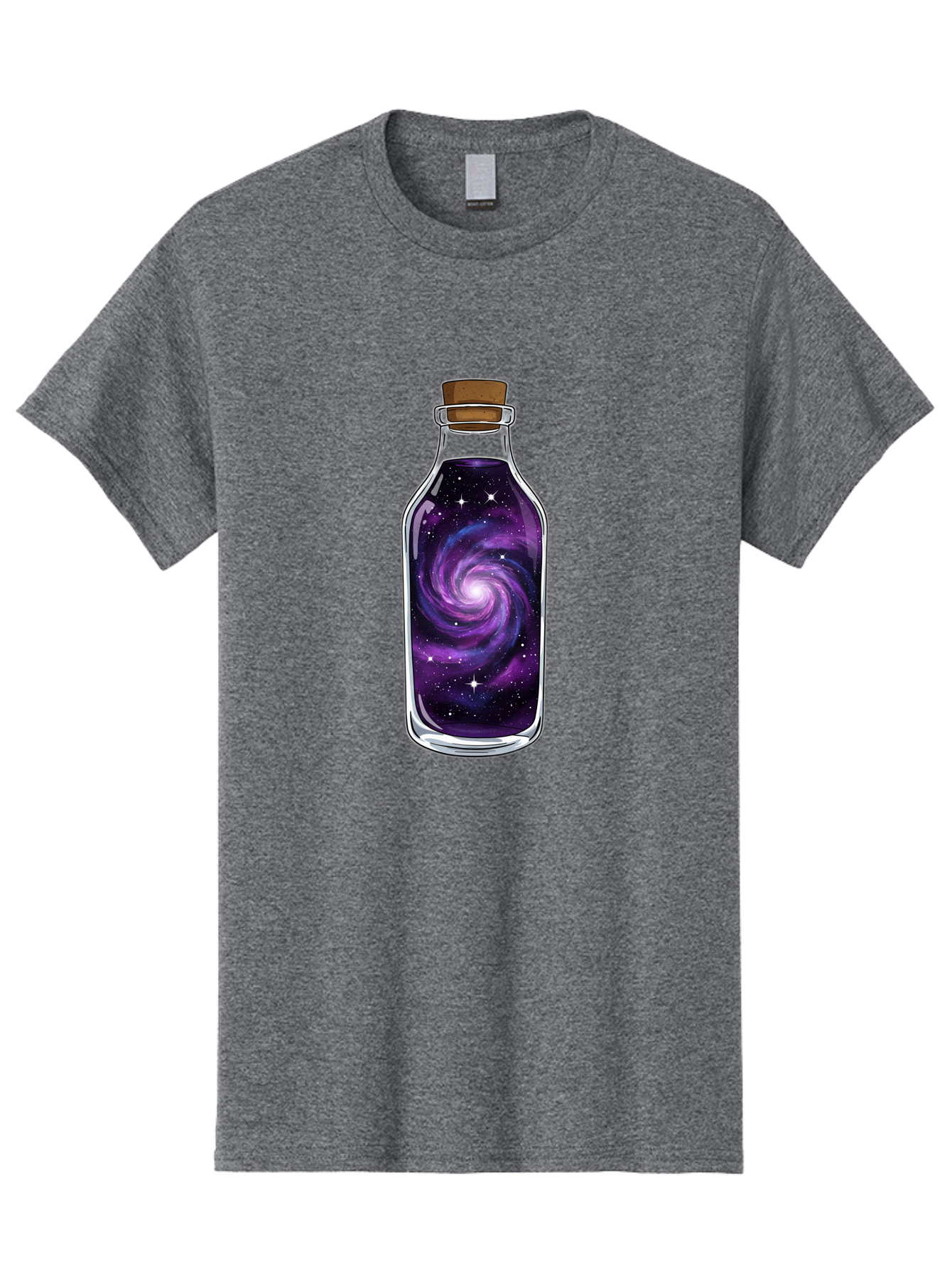 Galaxy-In-Bottle-16 Men'S Graphic Tee, 100% Cotton, Comfortable Casual Summer Wear, Machine Washable, Vintage Camera, Old Camera, Antique Camera, Black Camera, Classic Photography, Photography Equipment, Nostalgic Device, Film Camera, Baj027