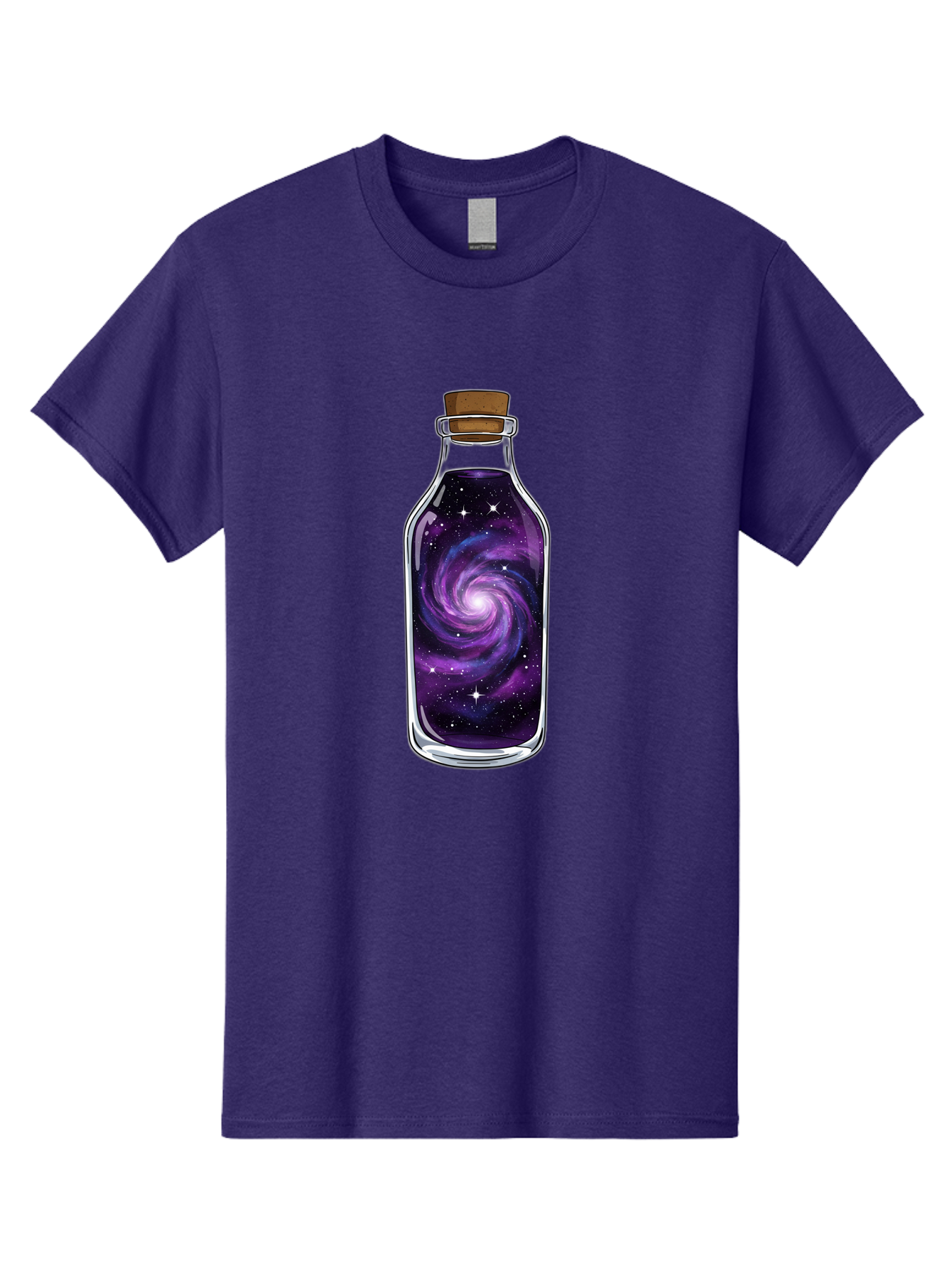 Galaxy-In-Bottle-16 Men'S Graphic Tee, 100% Cotton, Comfortable Casual Summer Wear, Machine Washable, Vintage Camera, Old Camera, Antique Camera, Black Camera, Classic Photography, Photography Equipment, Nostalgic Device, Film Camera, Baj027