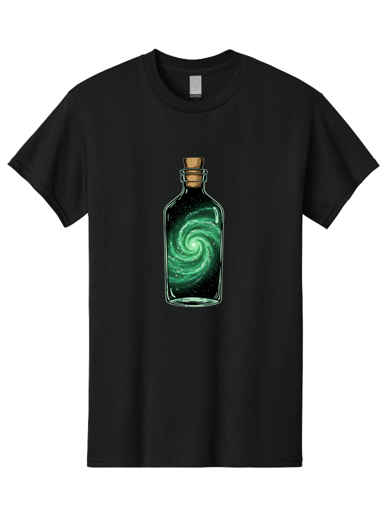Galaxy-In-Bottle-17 Men'S Graphic Tee, 100% Cotton, Comfortable Casual Summer Wear, Machine Washable, Vintage Camera, Old Camera, Antique Camera, Black Camera, Classic Photography, Photography Equipment, Nostalgic Device, Film Camera, Baj028