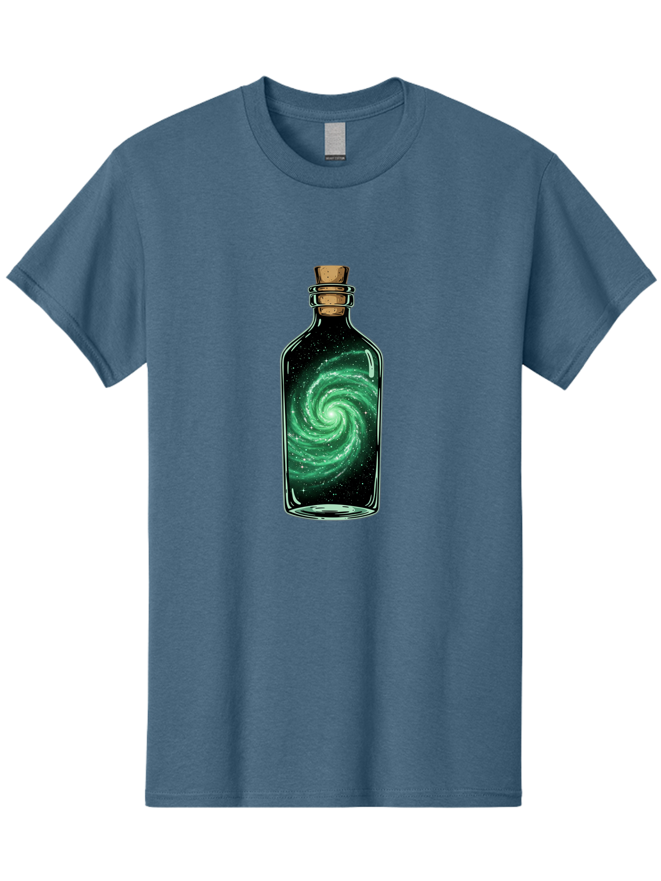 Galaxy-In-Bottle-17 Men'S Graphic Tee, 100% Cotton, Comfortable Casual Summer Wear, Machine Washable, Vintage Camera, Old Camera, Antique Camera, Black Camera, Classic Photography, Photography Equipment, Nostalgic Device, Film Camera, Baj028