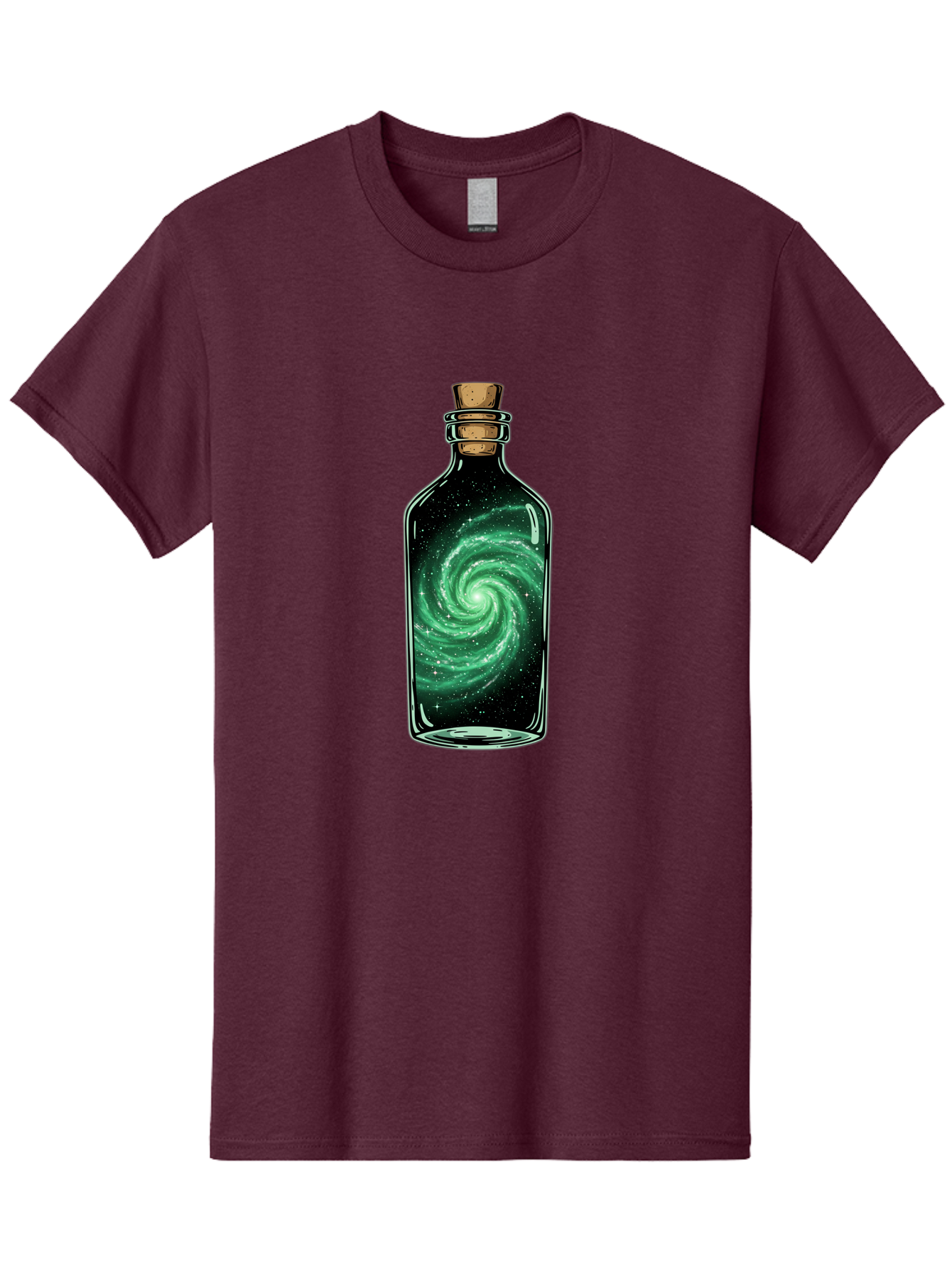 Galaxy-In-Bottle-17 Men'S Graphic Tee, 100% Cotton, Comfortable Casual Summer Wear, Machine Washable, Vintage Camera, Old Camera, Antique Camera, Black Camera, Classic Photography, Photography Equipment, Nostalgic Device, Film Camera, Baj028