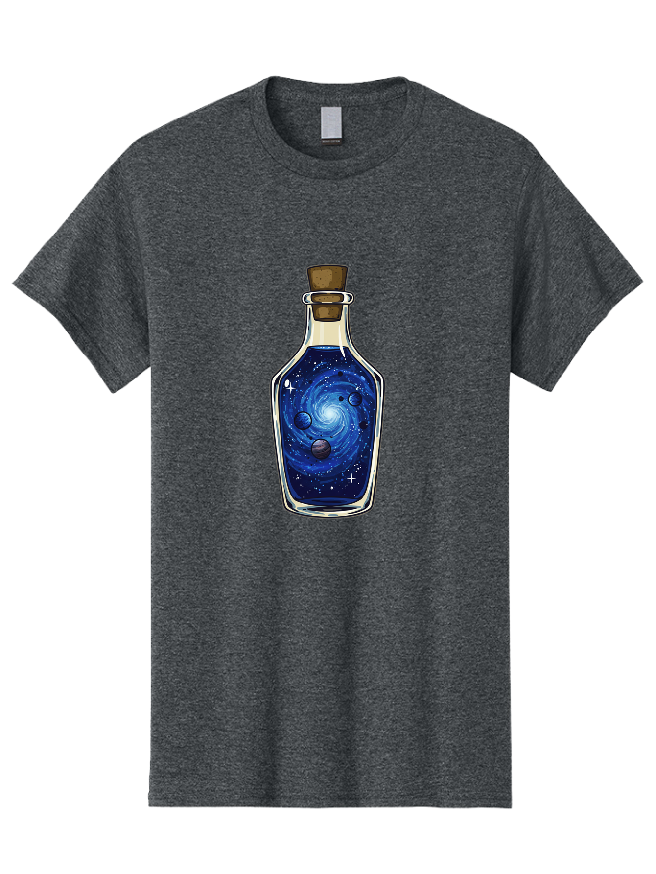 Galaxy-In-Bottle-18 Men'S Graphic Tee, 100% Cotton, Comfortable Casual Summer Wear, Machine Washable, Vintage Camera, Old Camera, Antique Camera, Black Camera, Classic Photography, Photography Equipment, Nostalgic Device, Film Camera, Baj029