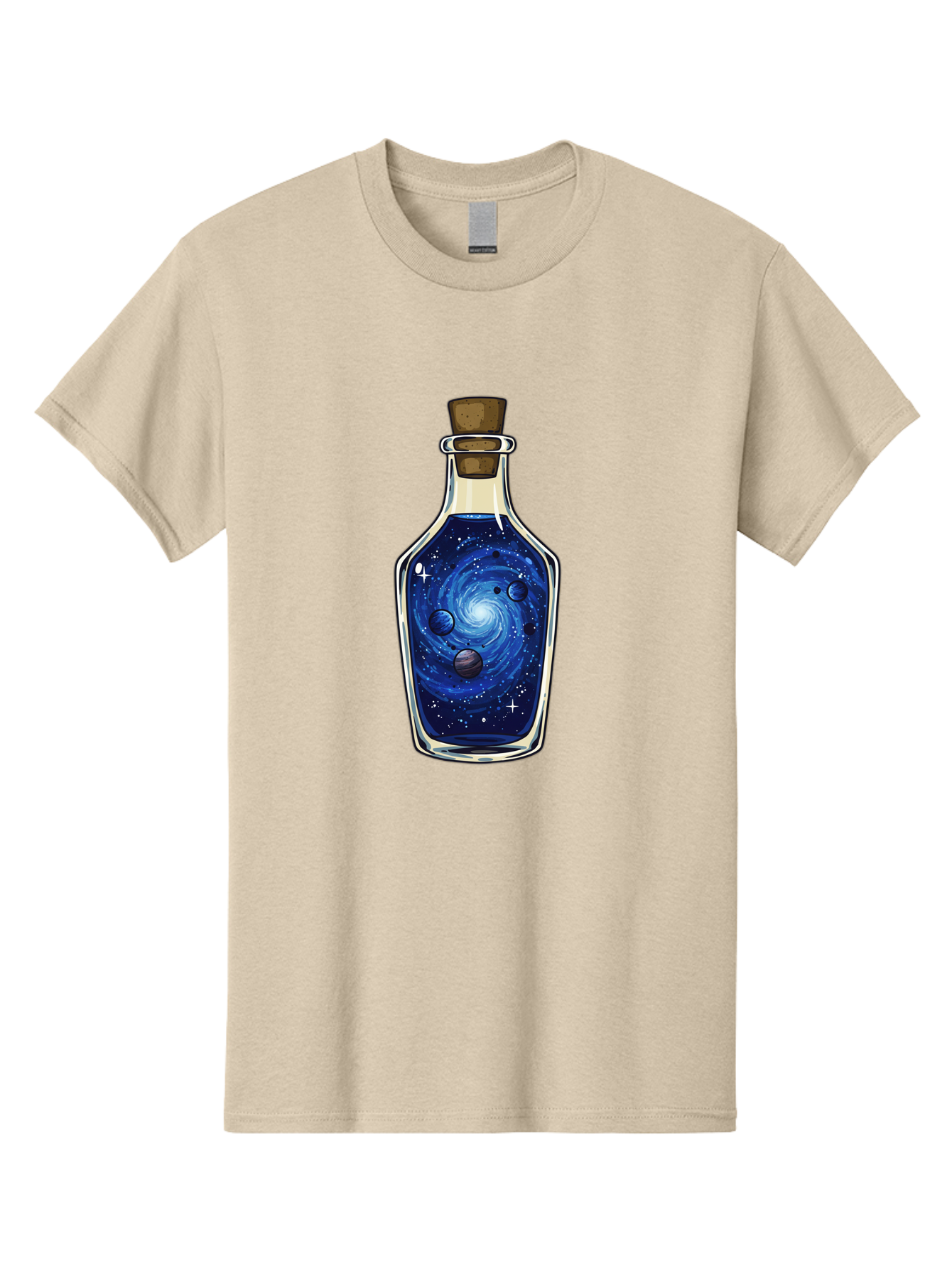 Galaxy-In-Bottle-18 Men'S Graphic Tee, 100% Cotton, Comfortable Casual Summer Wear, Machine Washable, Vintage Camera, Old Camera, Antique Camera, Black Camera, Classic Photography, Photography Equipment, Nostalgic Device, Film Camera, Baj029