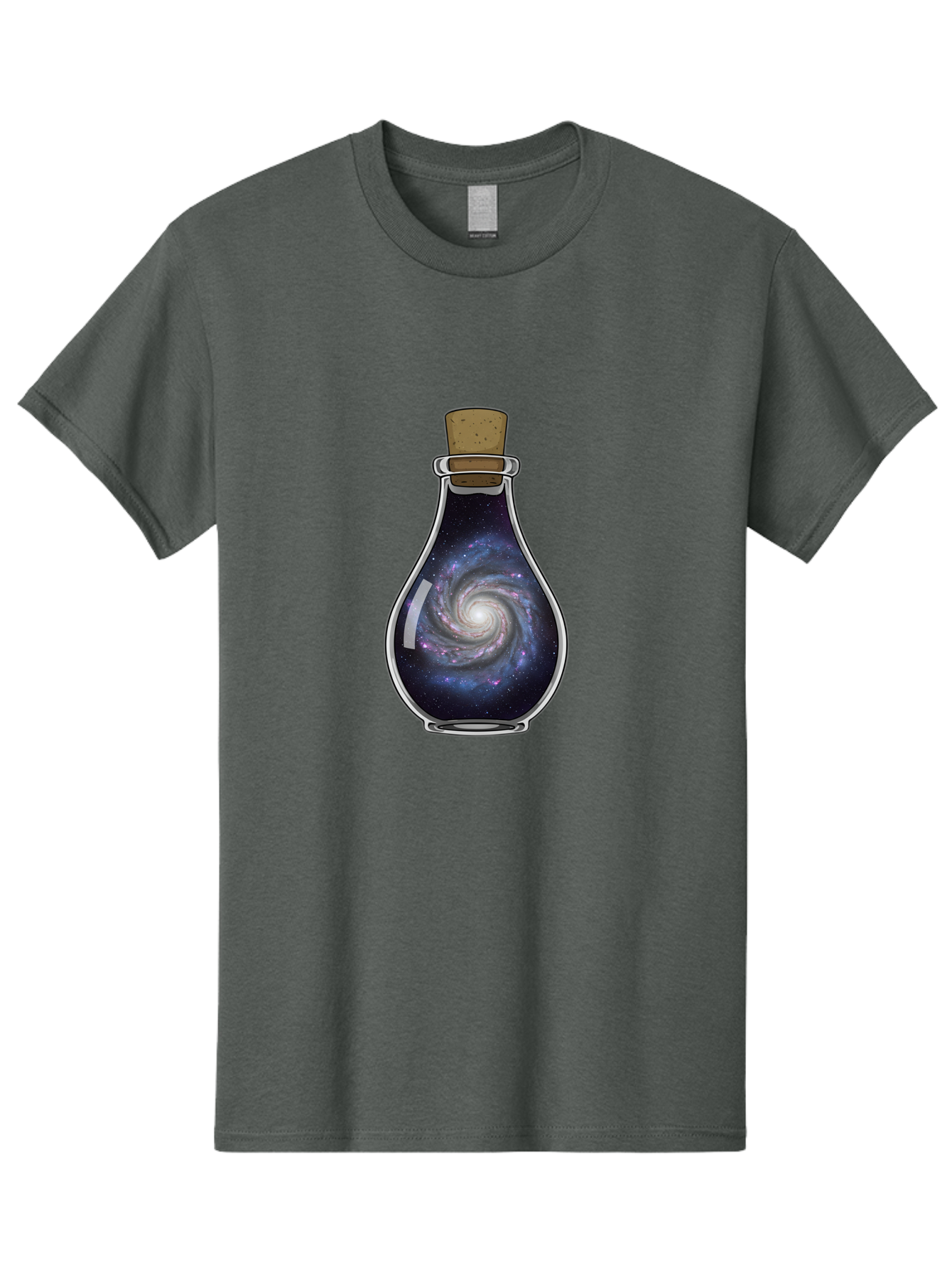 Galaxy-In-Bottle-19 Men'S Graphic Tee, 100% Cotton, Comfortable Casual Summer Wear, Machine Washable, Vintage Camera, Old Camera, Antique Camera, Black Camera, Classic Photography, Photography Equipment, Nostalgic Device, Film Camera, Baj030