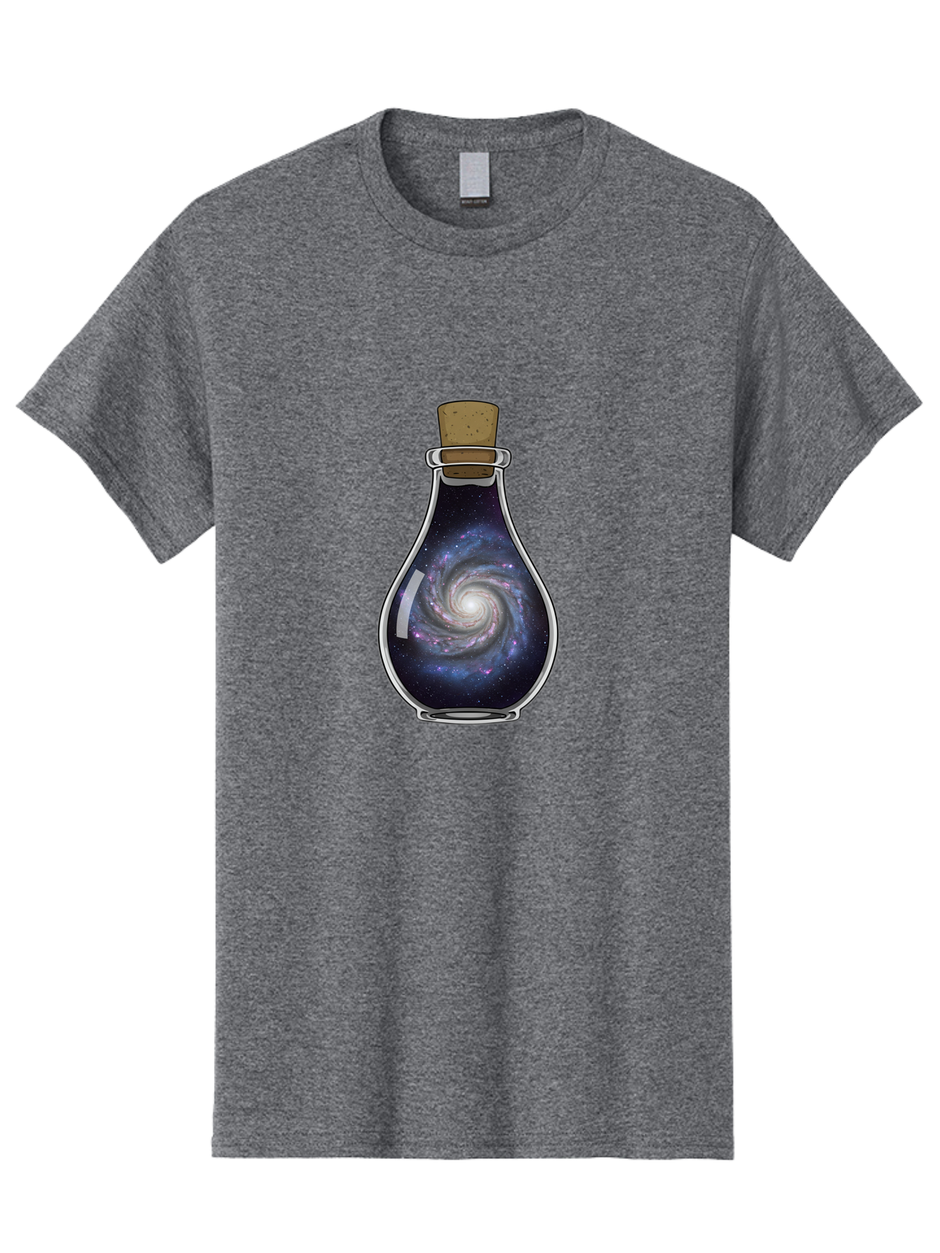 Galaxy-In-Bottle-19 Men'S Graphic Tee, 100% Cotton, Comfortable Casual Summer Wear, Machine Washable, Vintage Camera, Old Camera, Antique Camera, Black Camera, Classic Photography, Photography Equipment, Nostalgic Device, Film Camera, Baj030