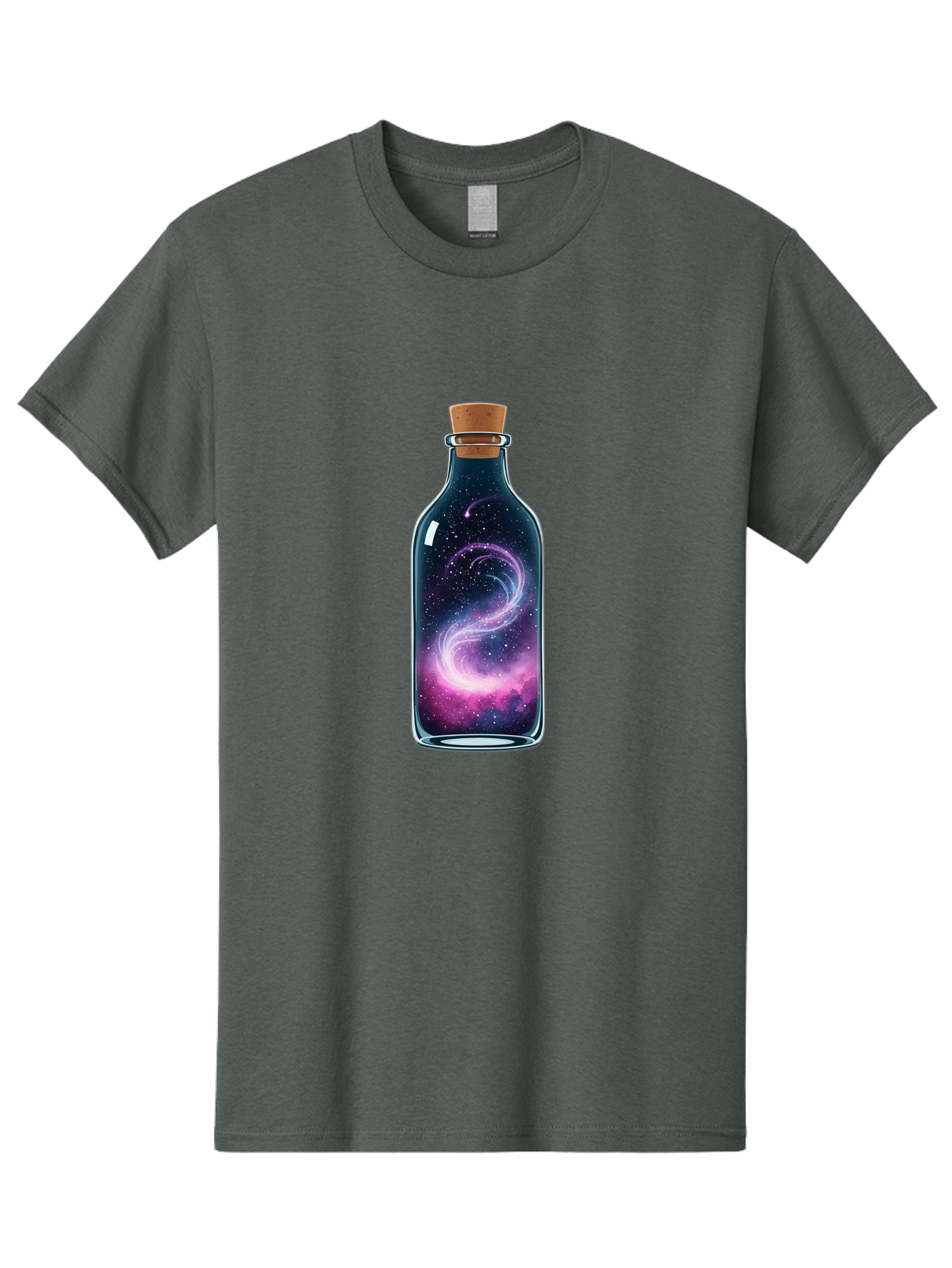 Galaxy-In-Bottle-20 Men'S Graphic Tee, 100% Cotton, Comfortable Casual Summer Wear, Machine Washable, Vintage Camera, Old Camera, Antique Camera, Black Camera, Classic Photography, Photography Equipment, Nostalgic Device, Film Camera, Baj032