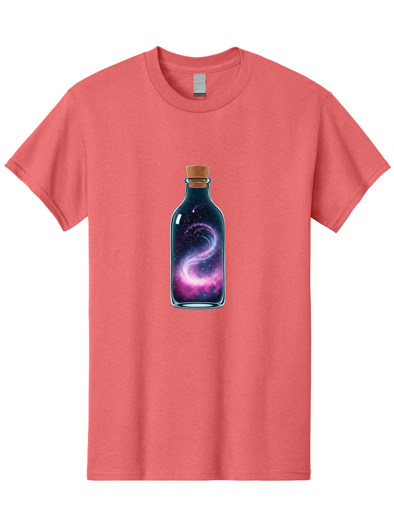 Galaxy-In-Bottle-20 Men'S Graphic Tee, 100% Cotton, Comfortable Casual Summer Wear, Machine Washable, Vintage Camera, Old Camera, Antique Camera, Black Camera, Classic Photography, Photography Equipment, Nostalgic Device, Film Camera, Baj032
