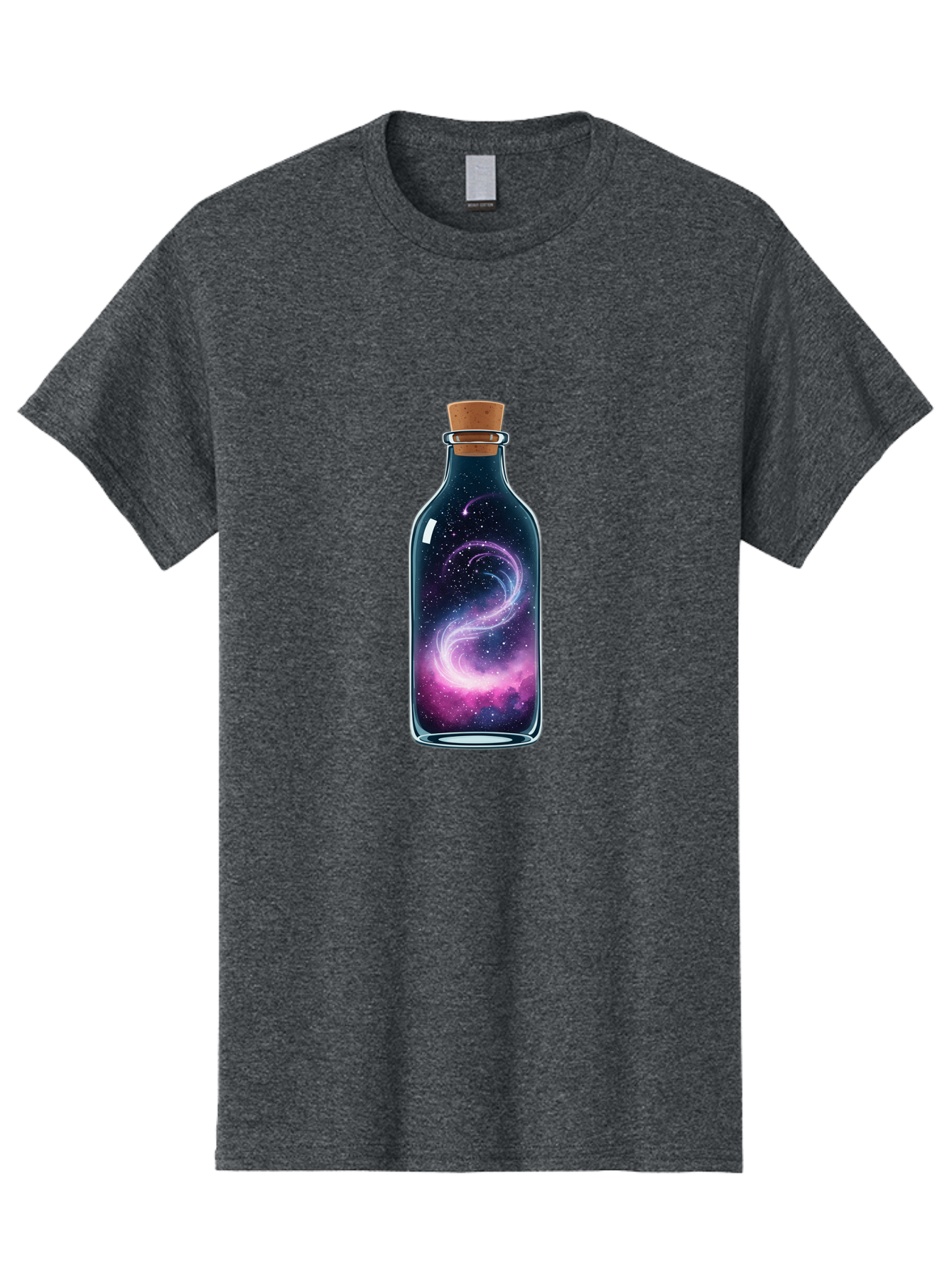 Galaxy-In-Bottle-20 Men'S Graphic Tee, 100% Cotton, Comfortable Casual Summer Wear, Machine Washable, Vintage Camera, Old Camera, Antique Camera, Black Camera, Classic Photography, Photography Equipment, Nostalgic Device, Film Camera, Baj032