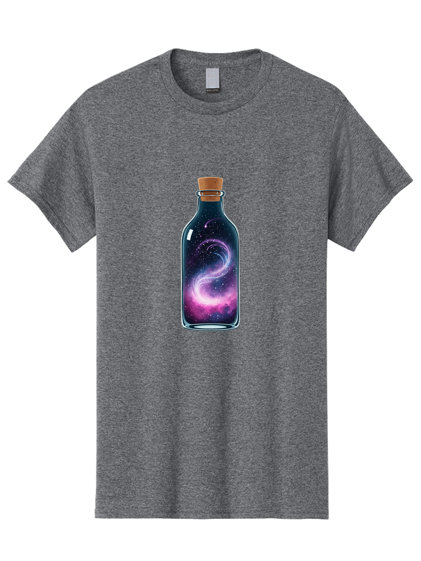 Galaxy-In-Bottle-20 Men'S Graphic Tee, 100% Cotton, Comfortable Casual Summer Wear, Machine Washable, Vintage Camera, Old Camera, Antique Camera, Black Camera, Classic Photography, Photography Equipment, Nostalgic Device, Film Camera, Baj032