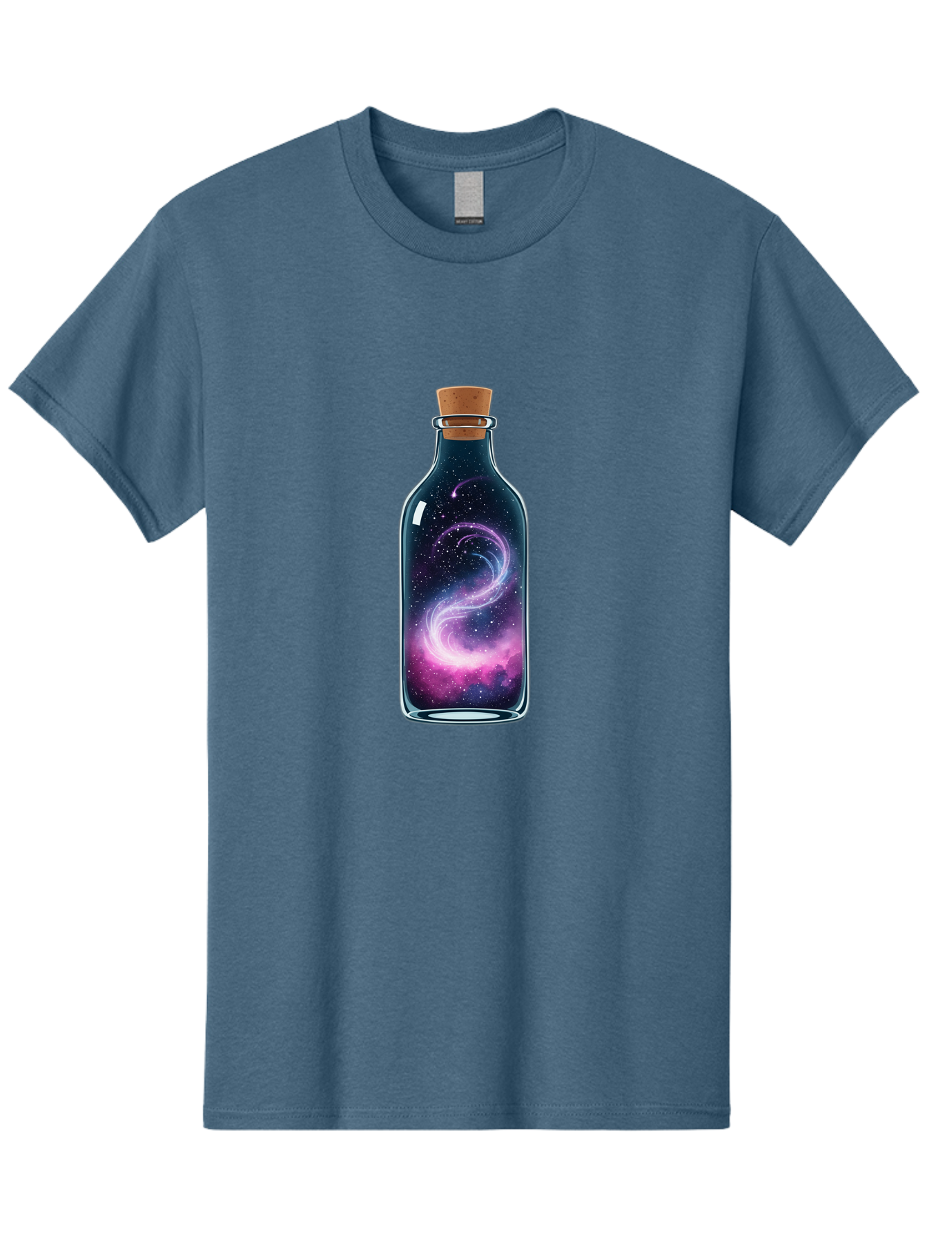 Galaxy-In-Bottle-20 Men'S Graphic Tee, 100% Cotton, Comfortable Casual Summer Wear, Machine Washable, Vintage Camera, Old Camera, Antique Camera, Black Camera, Classic Photography, Photography Equipment, Nostalgic Device, Film Camera, Baj032