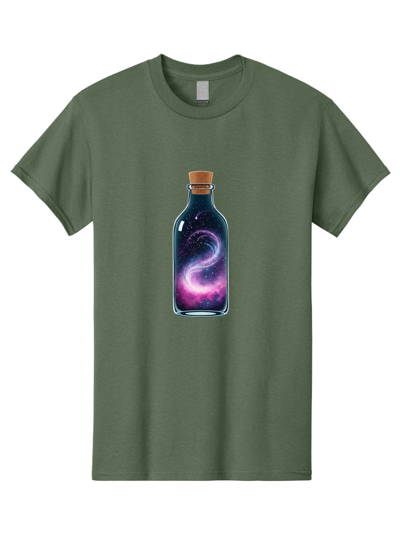 Galaxy-In-Bottle-20 Men'S Graphic Tee, 100% Cotton, Comfortable Casual Summer Wear, Machine Washable, Vintage Camera, Old Camera, Antique Camera, Black Camera, Classic Photography, Photography Equipment, Nostalgic Device, Film Camera, Baj032