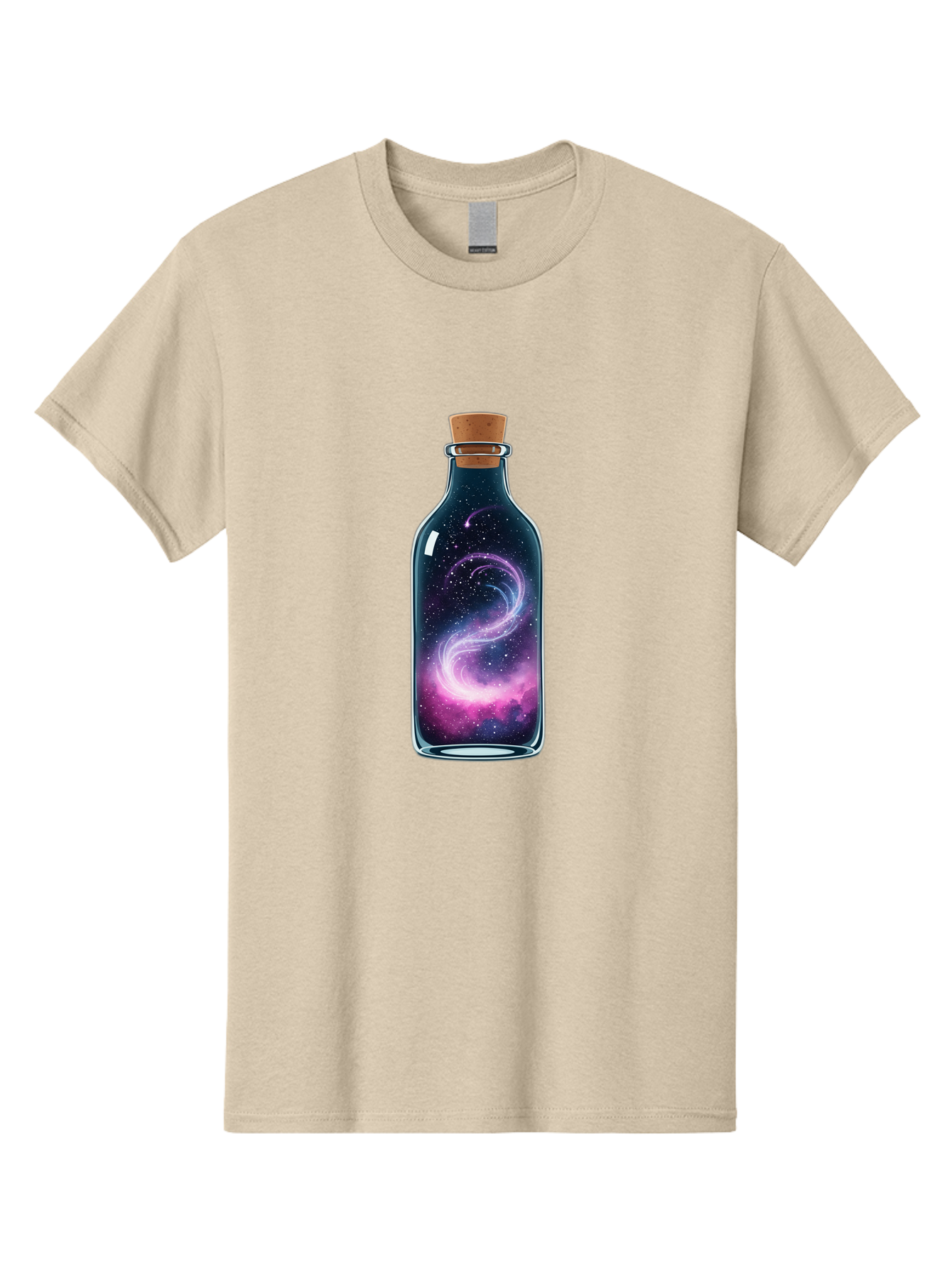 Galaxy-In-Bottle-20 Men'S Graphic Tee, 100% Cotton, Comfortable Casual Summer Wear, Machine Washable, Vintage Camera, Old Camera, Antique Camera, Black Camera, Classic Photography, Photography Equipment, Nostalgic Device, Film Camera, Baj032