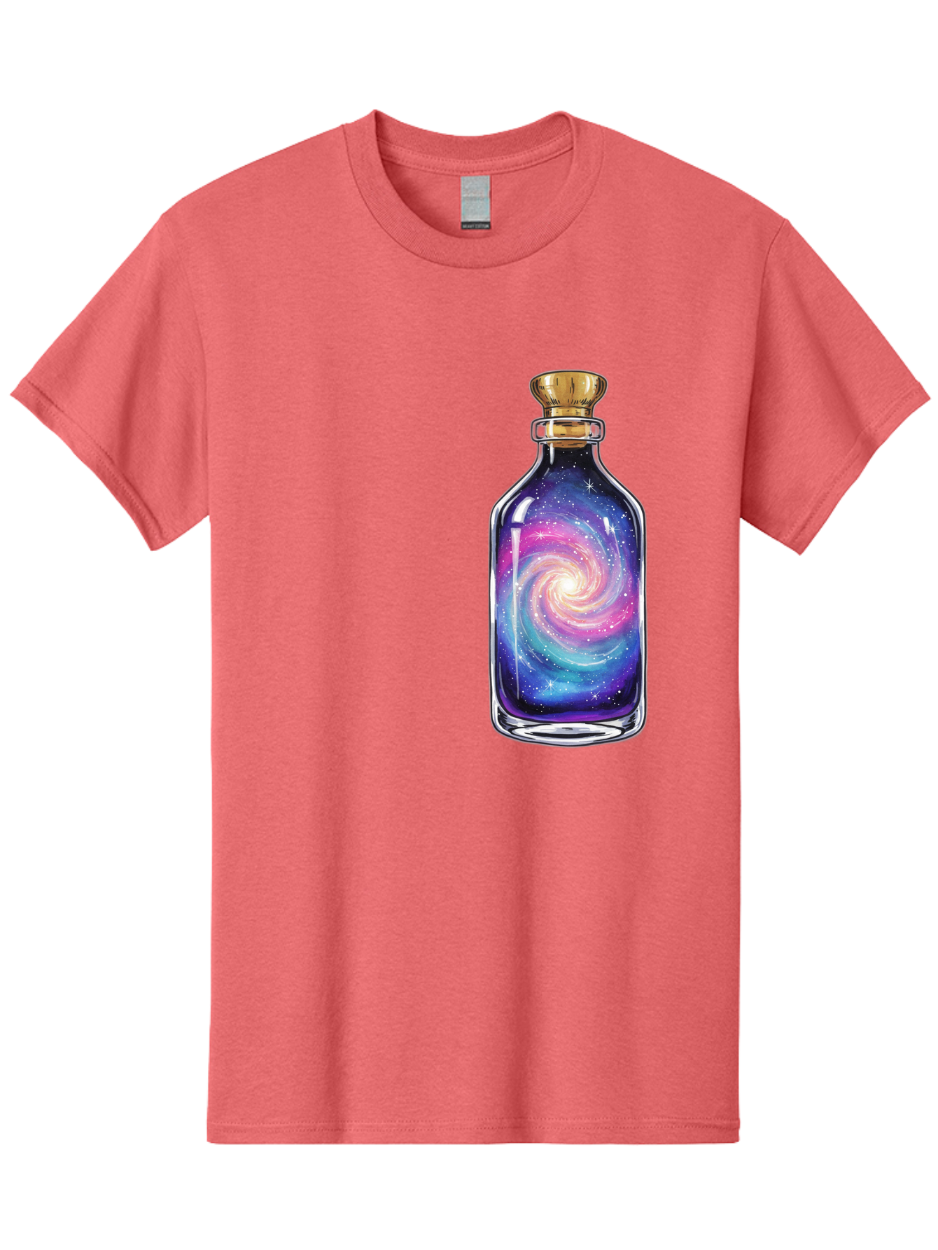 Galaxy-In-Bottle-21 Men'S Graphic Tee, 100% Cotton, Comfortable Casual Summer Wear, Machine Washable, Vintage Camera, Old Camera, Antique Camera, Black Camera, Classic Photography, Photography Equipment, Nostalgic Device, Film Camera, Baj033