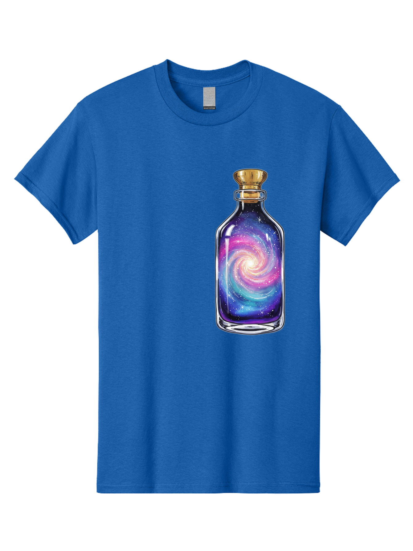 Galaxy-In-Bottle-21 Men'S Graphic Tee, 100% Cotton, Comfortable Casual Summer Wear, Machine Washable, Vintage Camera, Old Camera, Antique Camera, Black Camera, Classic Photography, Photography Equipment, Nostalgic Device, Film Camera, Baj033
