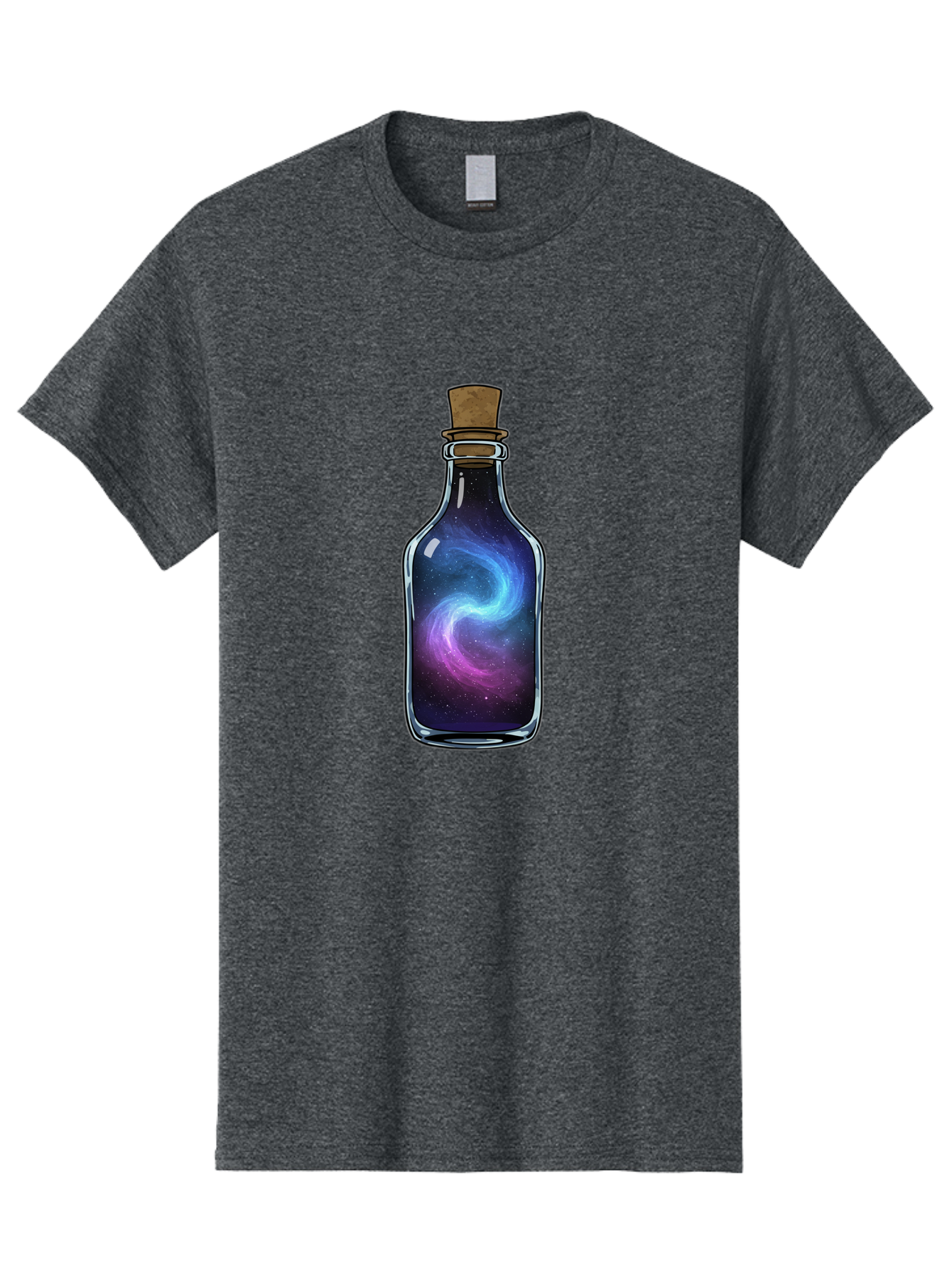 Galaxy-In-Bottle-22 Men'S Graphic Tee, 100% Cotton, Comfortable Casual Summer Wear, Machine Washable, Vintage Camera, Old Camera, Antique Camera, Black Camera, Classic Photography, Photography Equipment, Nostalgic Device, Film Camera, Baj034