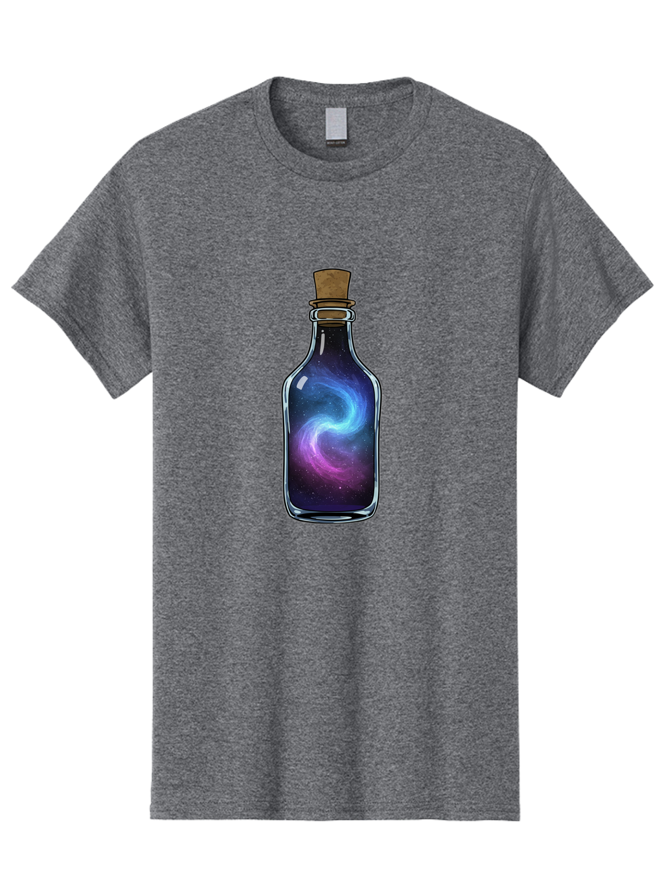 Galaxy-In-Bottle-22 Men'S Graphic Tee, 100% Cotton, Comfortable Casual Summer Wear, Machine Washable, Vintage Camera, Old Camera, Antique Camera, Black Camera, Classic Photography, Photography Equipment, Nostalgic Device, Film Camera, Baj034