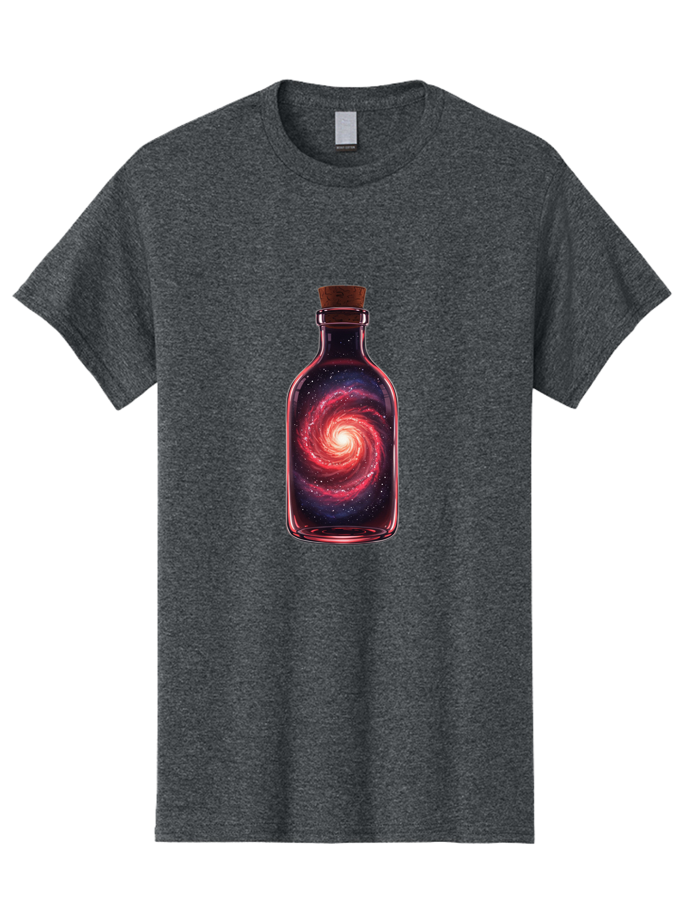 Galaxy-In-Bottle-23 Men'S Graphic Tee, 100% Cotton, Comfortable Casual Summer Wear, Machine Washable, Vintage Camera, Old Camera, Antique Camera, Black Camera, Classic Photography, Photography Equipment, Nostalgic Device, Film Camera, Baj035