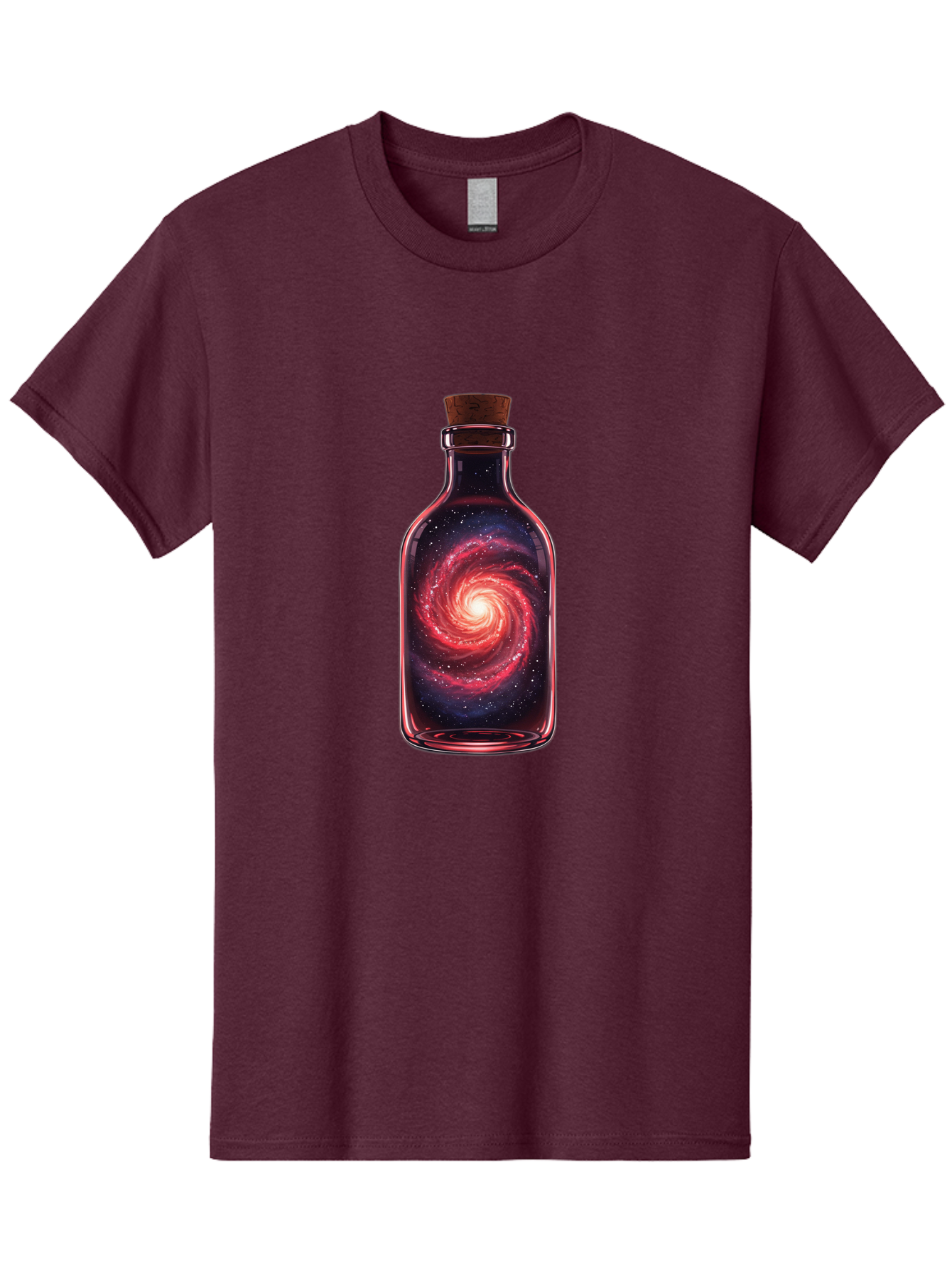 Galaxy-In-Bottle-23 Men'S Graphic Tee, 100% Cotton, Comfortable Casual Summer Wear, Machine Washable, Vintage Camera, Old Camera, Antique Camera, Black Camera, Classic Photography, Photography Equipment, Nostalgic Device, Film Camera, Baj035
