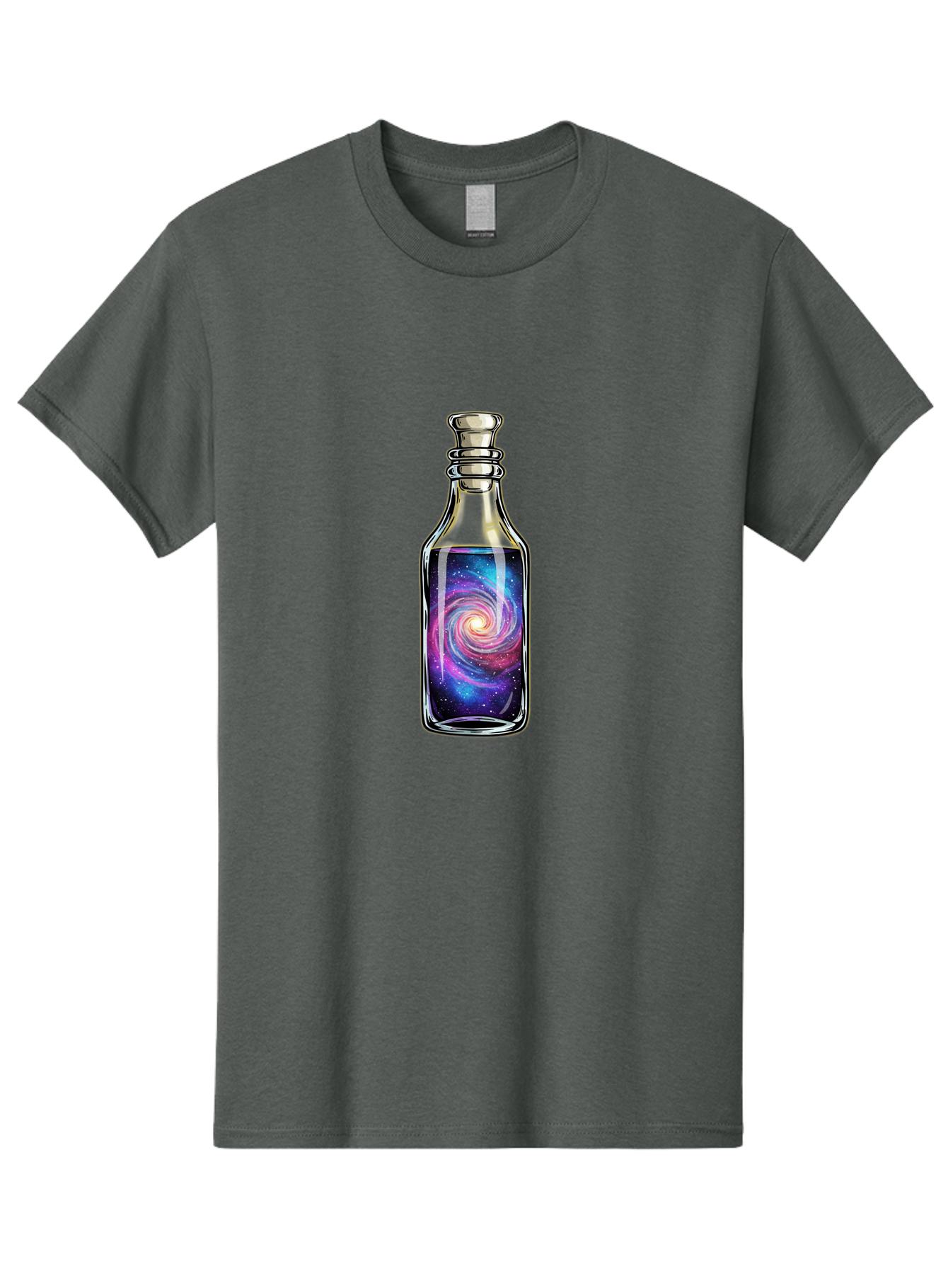 Galaxy-In-Bottle-24 Men'S Graphic Tee, 100% Cotton, Comfortable Casual Summer Wear, Machine Washable, Vintage Camera, Old Camera, Antique Camera, Black Camera, Classic Photography, Photography Equipment, Nostalgic Device, Film Camera, Baj036