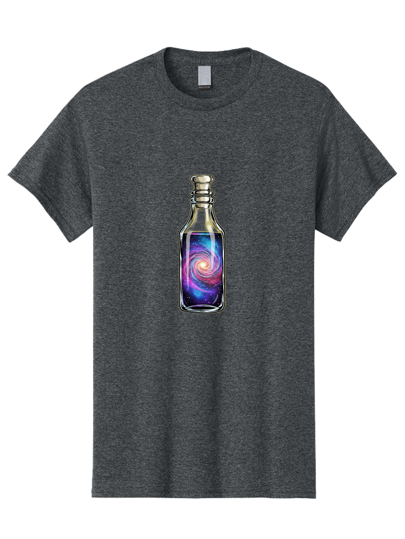 Galaxy-In-Bottle-24 Men'S Graphic Tee, 100% Cotton, Comfortable Casual Summer Wear, Machine Washable, Vintage Camera, Old Camera, Antique Camera, Black Camera, Classic Photography, Photography Equipment, Nostalgic Device, Film Camera, Baj036