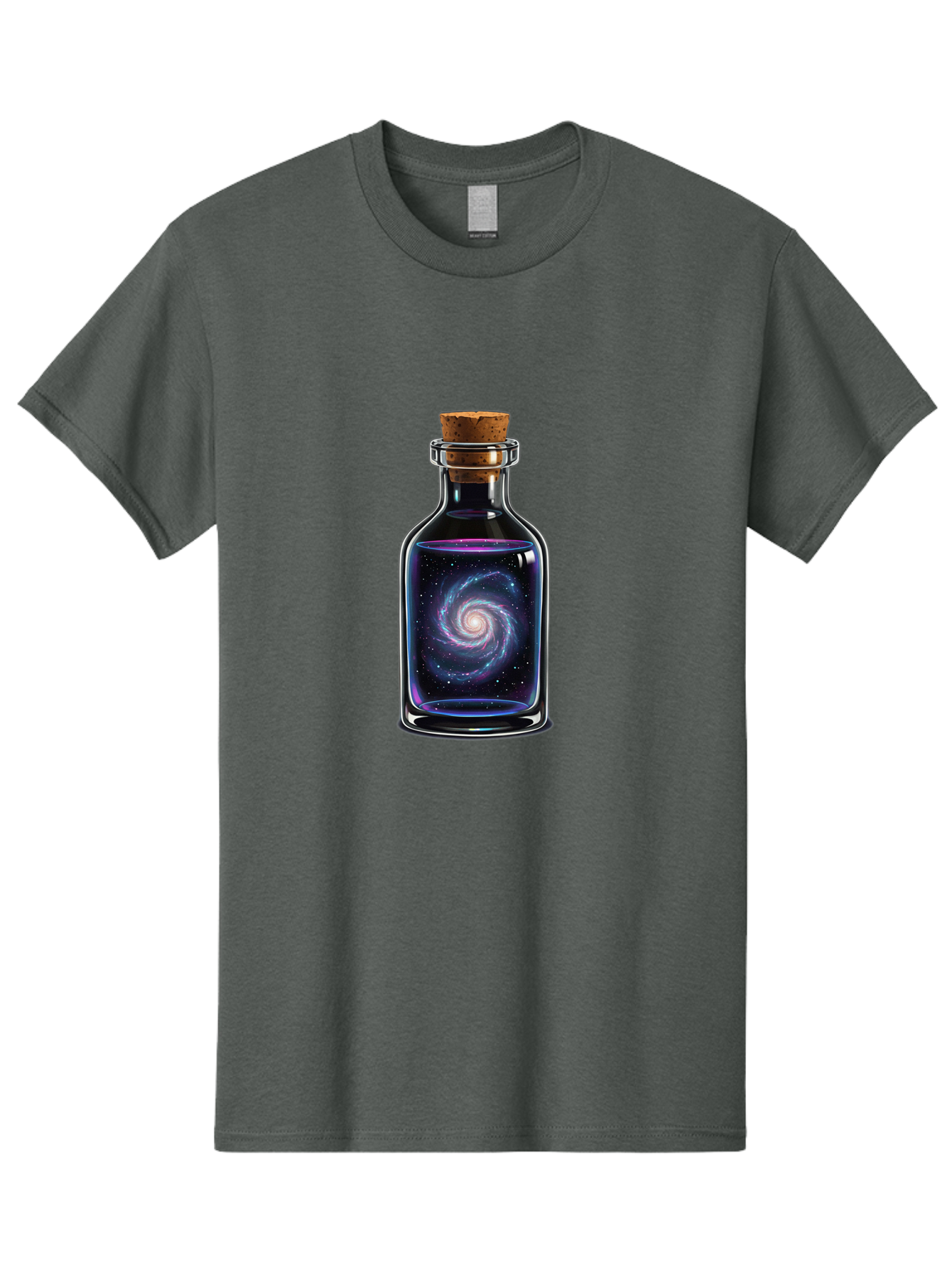 Galaxy-In-Bottle-25 Men'S Graphic Tee, 100% Cotton, Comfortable Casual Summer Wear, Machine Washable, Vintage Camera, Old Camera, Antique Camera, Black Camera, Classic Photography, Photography Equipment, Nostalgic Device, Film Camera, Baj037