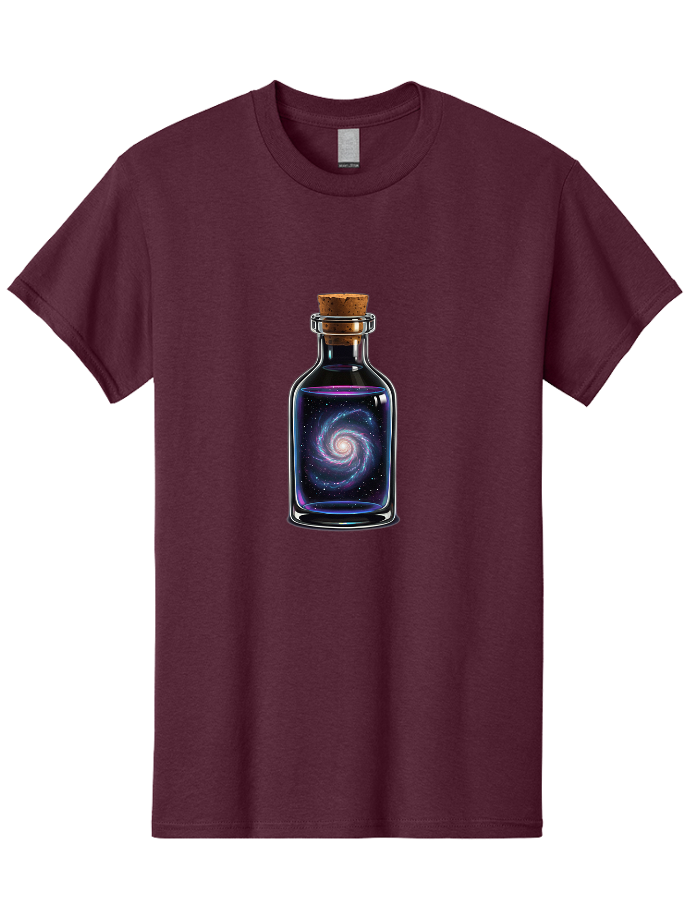 Galaxy-In-Bottle-25 Men'S Graphic Tee, 100% Cotton, Comfortable Casual Summer Wear, Machine Washable, Vintage Camera, Old Camera, Antique Camera, Black Camera, Classic Photography, Photography Equipment, Nostalgic Device, Film Camera, Baj037