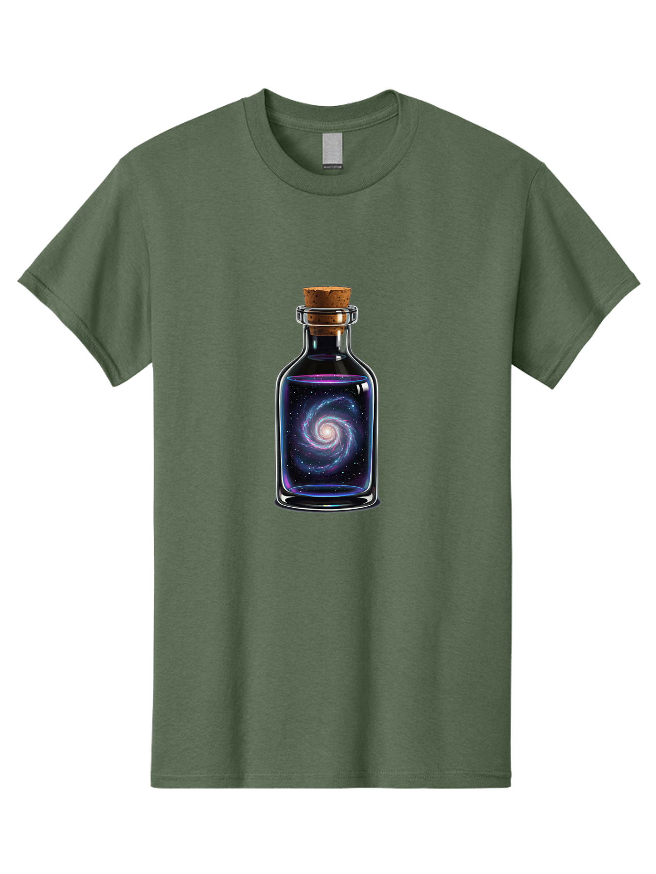 Galaxy-In-Bottle-25 Men'S Graphic Tee, 100% Cotton, Comfortable Casual Summer Wear, Machine Washable, Vintage Camera, Old Camera, Antique Camera, Black Camera, Classic Photography, Photography Equipment, Nostalgic Device, Film Camera, Baj037