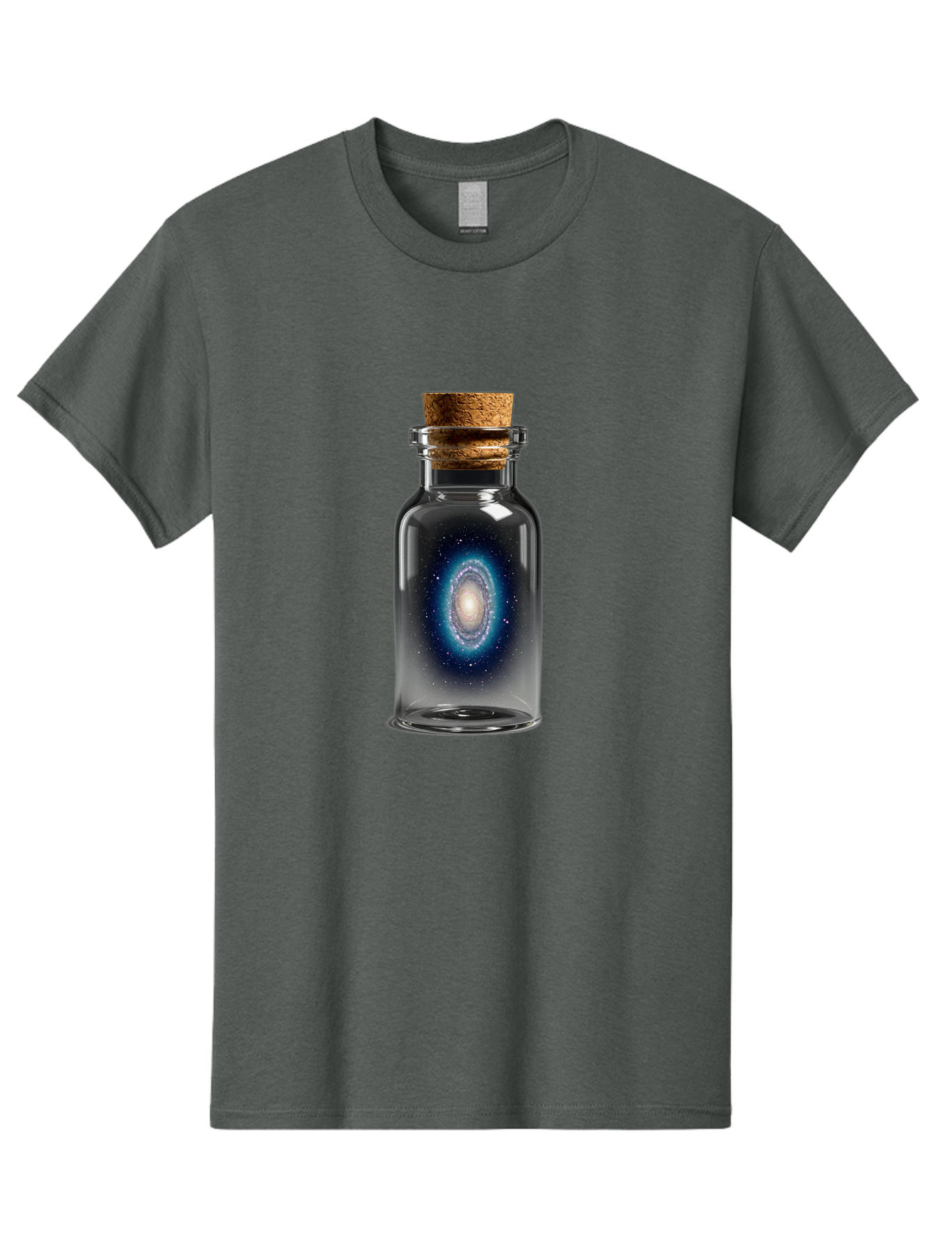 Galaxy-In-Bottle-26 Men'S Graphic Tee, 100% Cotton, Comfortable Casual Summer Wear, Machine Washable, Vintage Camera, Old Camera, Antique Camera, Black Camera, Classic Photography, Photography Equipment, Nostalgic Device, Film Camera, Baj038