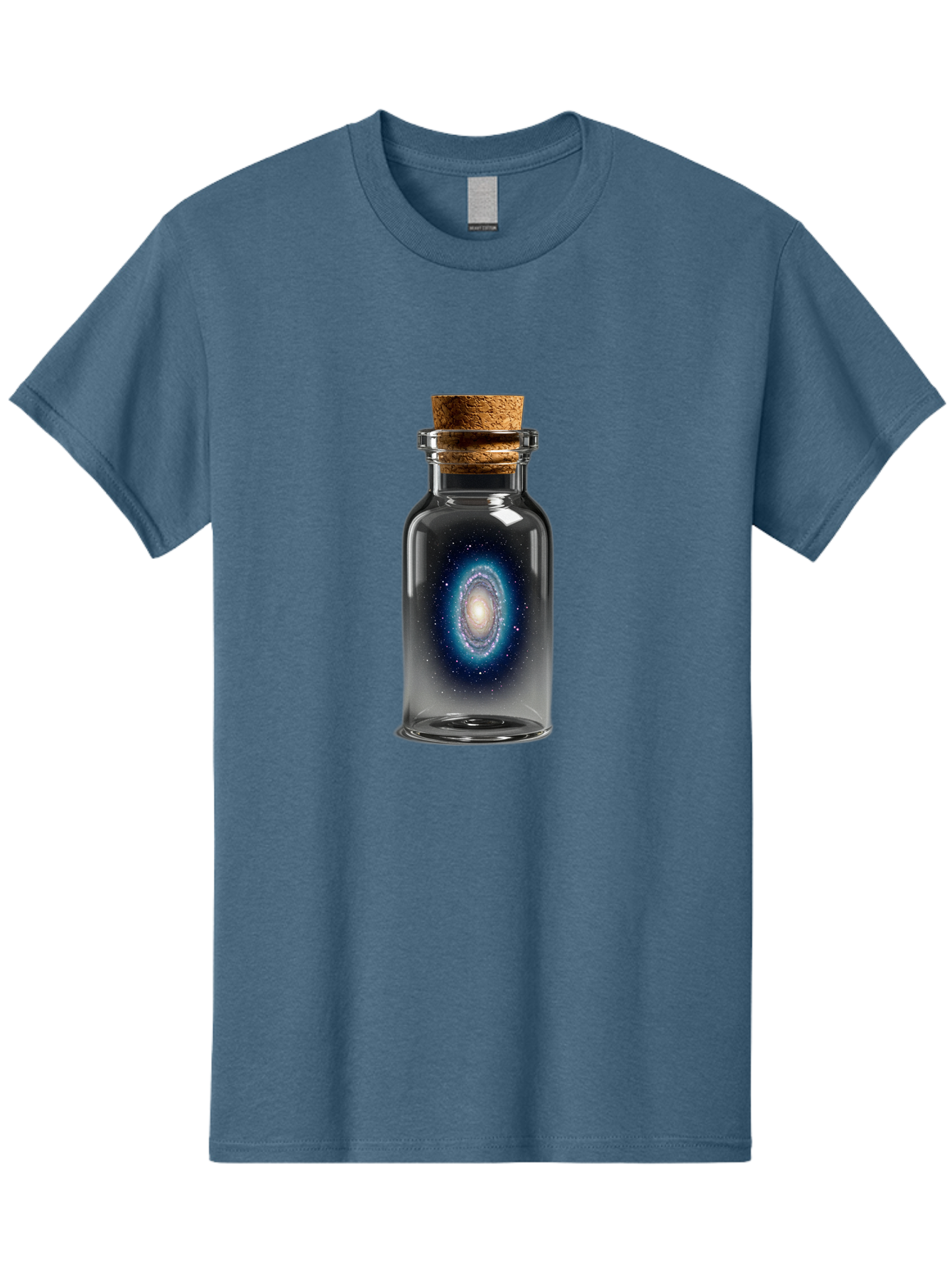 Galaxy-In-Bottle-26 Men'S Graphic Tee, 100% Cotton, Comfortable Casual Summer Wear, Machine Washable, Vintage Camera, Old Camera, Antique Camera, Black Camera, Classic Photography, Photography Equipment, Nostalgic Device, Film Camera, Baj038