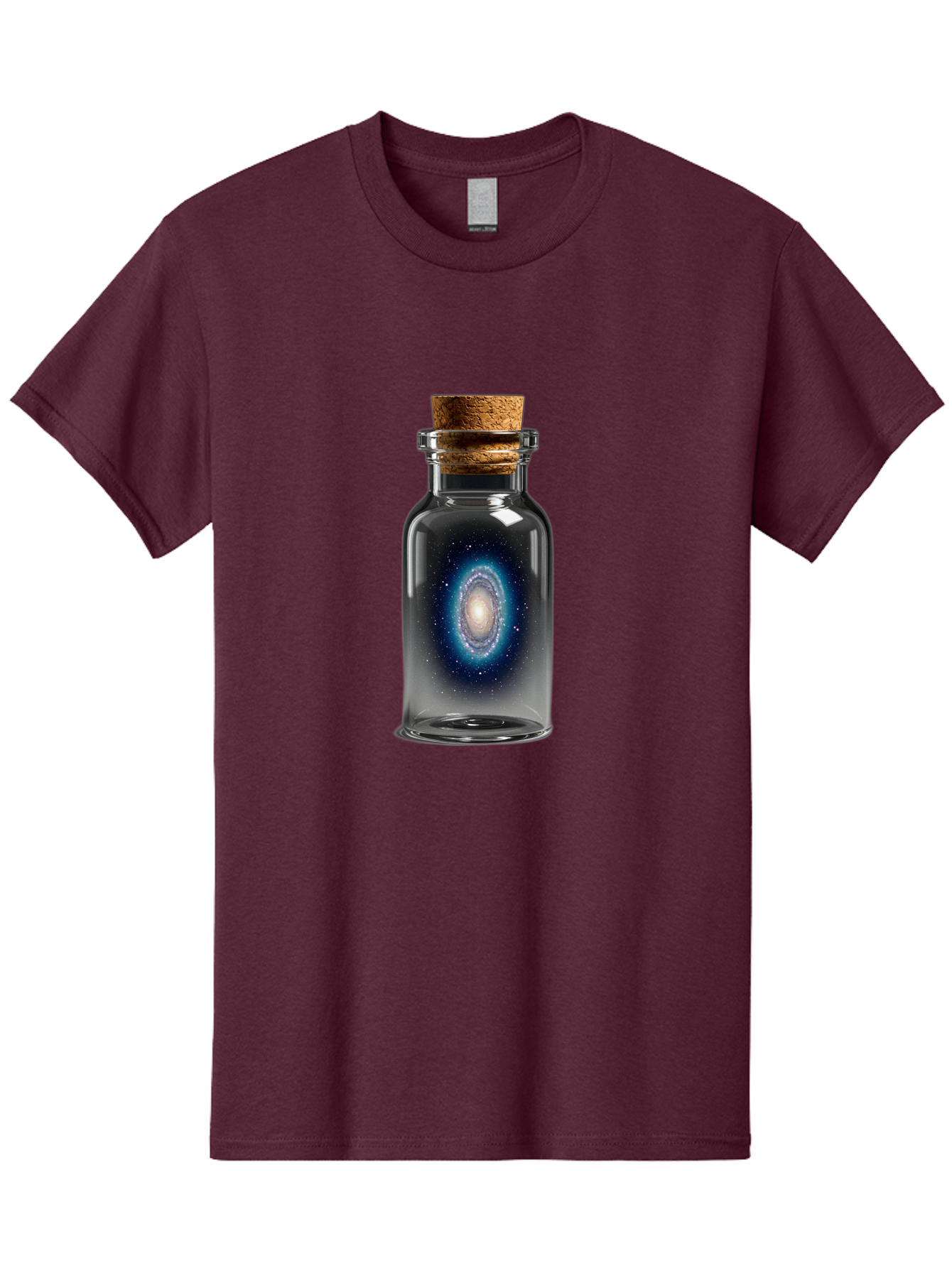 Galaxy-In-Bottle-26 Men'S Graphic Tee, 100% Cotton, Comfortable Casual Summer Wear, Machine Washable, Vintage Camera, Old Camera, Antique Camera, Black Camera, Classic Photography, Photography Equipment, Nostalgic Device, Film Camera, Baj038