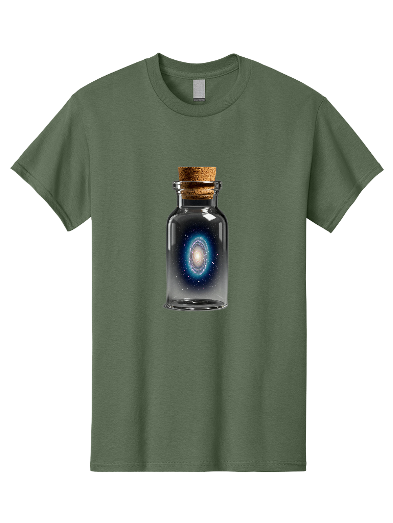 Galaxy-In-Bottle-26 Men'S Graphic Tee, 100% Cotton, Comfortable Casual Summer Wear, Machine Washable, Vintage Camera, Old Camera, Antique Camera, Black Camera, Classic Photography, Photography Equipment, Nostalgic Device, Film Camera, Baj038