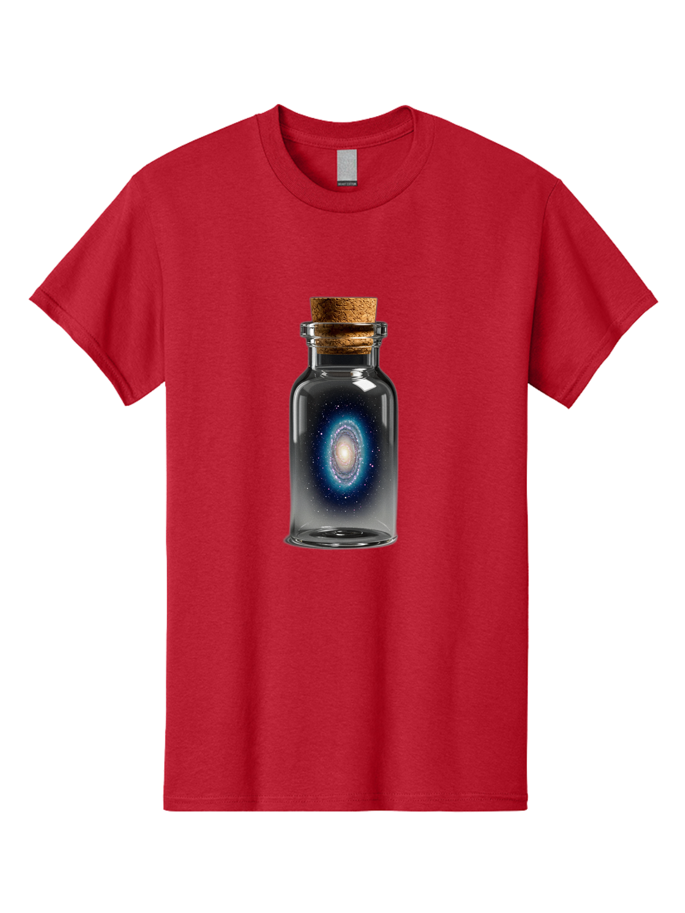 Galaxy-In-Bottle-26 Men'S Graphic Tee, 100% Cotton, Comfortable Casual Summer Wear, Machine Washable, Vintage Camera, Old Camera, Antique Camera, Black Camera, Classic Photography, Photography Equipment, Nostalgic Device, Film Camera, Baj038