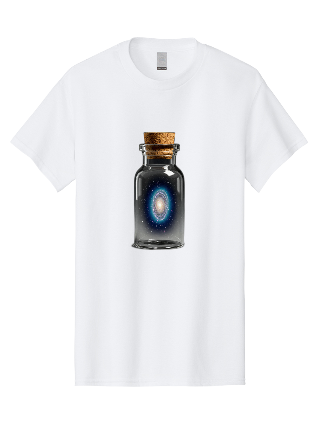 Galaxy-In-Bottle-26 Men'S Graphic Tee, 100% Cotton, Comfortable Casual Summer Wear, Machine Washable, Vintage Camera, Old Camera, Antique Camera, Black Camera, Classic Photography, Photography Equipment, Nostalgic Device, Film Camera, Baj038