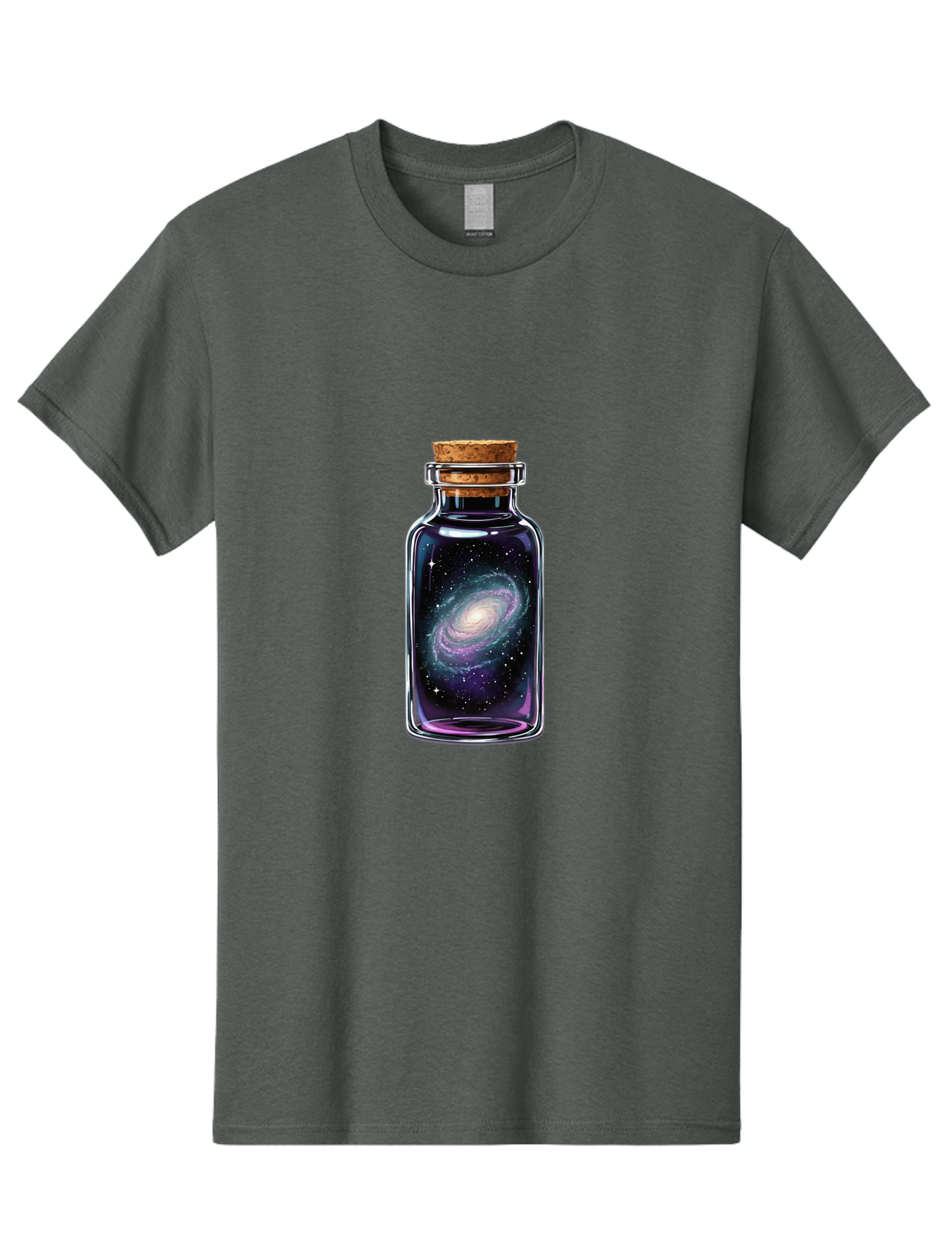 Galaxy-In-Bottle-27 Men'S Graphic Tee, 100% Cotton, Comfortable Casual Summer Wear, Machine Washable, Vintage Camera, Old Camera, Antique Camera, Black Camera, Classic Photography, Photography Equipment, Nostalgic Device, Film Camera, Baj039