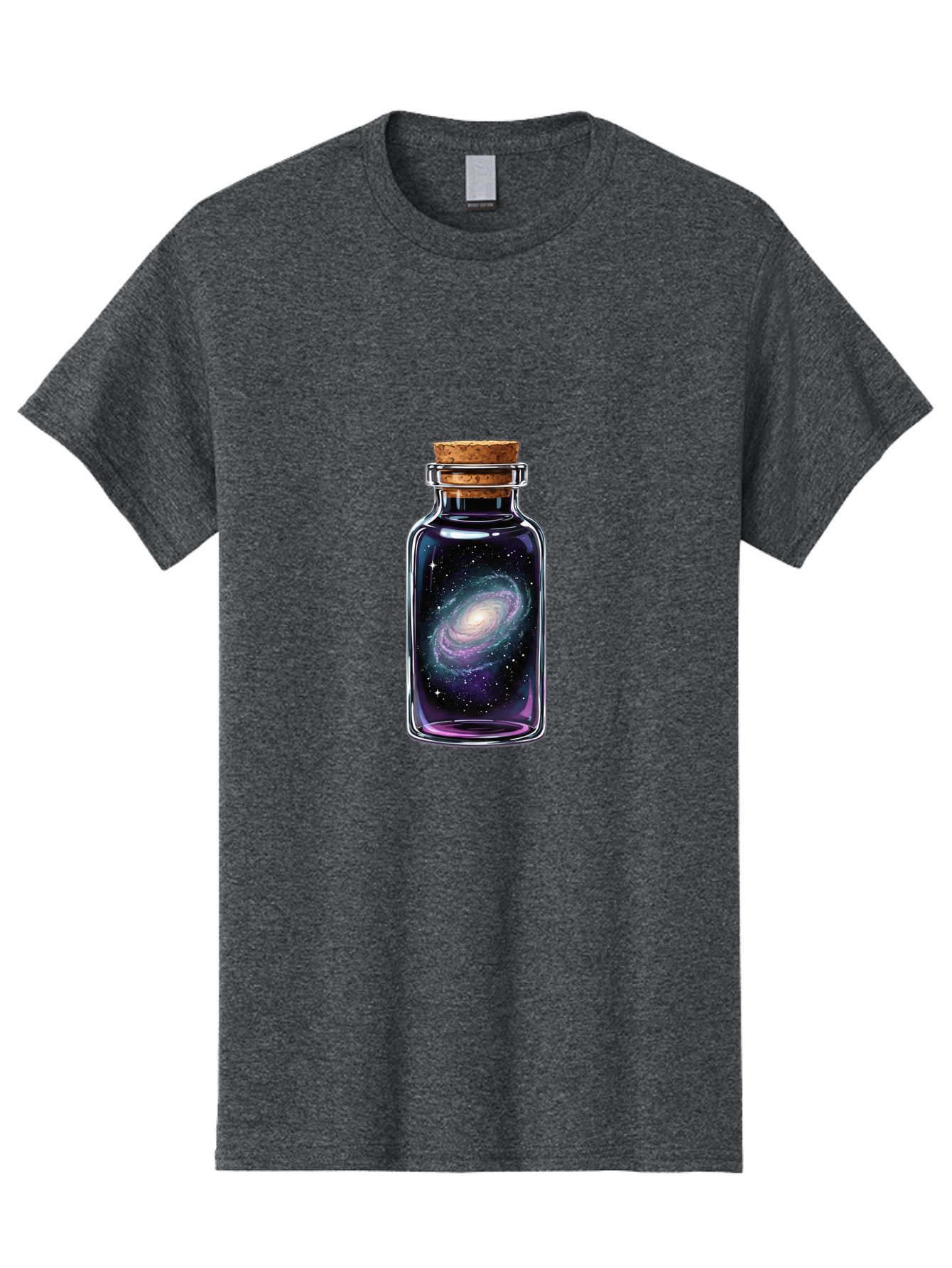 Galaxy-In-Bottle-27 Men'S Graphic Tee, 100% Cotton, Comfortable Casual Summer Wear, Machine Washable, Vintage Camera, Old Camera, Antique Camera, Black Camera, Classic Photography, Photography Equipment, Nostalgic Device, Film Camera, Baj039