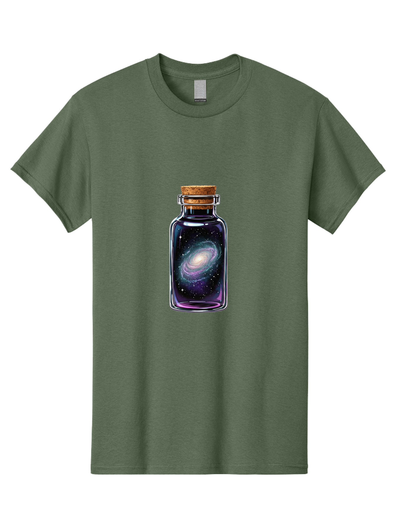 Galaxy-In-Bottle-27 Men'S Graphic Tee, 100% Cotton, Comfortable Casual Summer Wear, Machine Washable, Vintage Camera, Old Camera, Antique Camera, Black Camera, Classic Photography, Photography Equipment, Nostalgic Device, Film Camera, Baj039