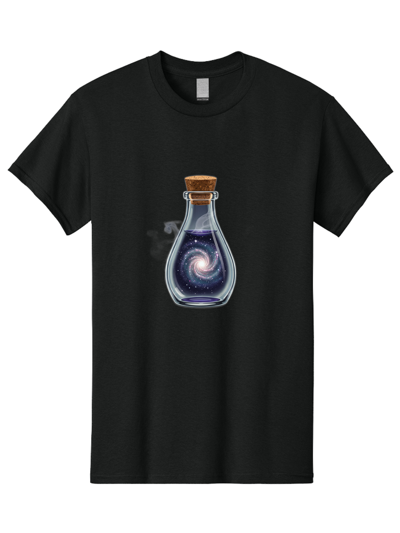 Galaxy-In-Bottle-28 Men'S Graphic Tee, 100% Cotton, Comfortable Casual Summer Wear, Machine Washable, Vintage Camera, Old Camera, Antique Camera, Black Camera, Classic Photography, Photography Equipment, Nostalgic Device, Film Camera, Baj040