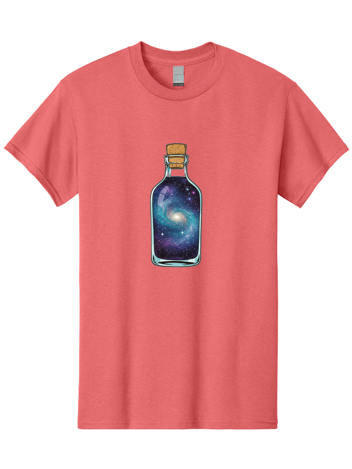 Galaxy-In-Bottle-7 Men'S Graphic Tee, 100% Cotton, Comfortable Casual Summer Wear, Machine Washable, Vintage Camera, Old Camera, Antique Camera, Black Camera, Classic Photography, Photography Equipment, Nostalgic Device, Film Camera, Baj045