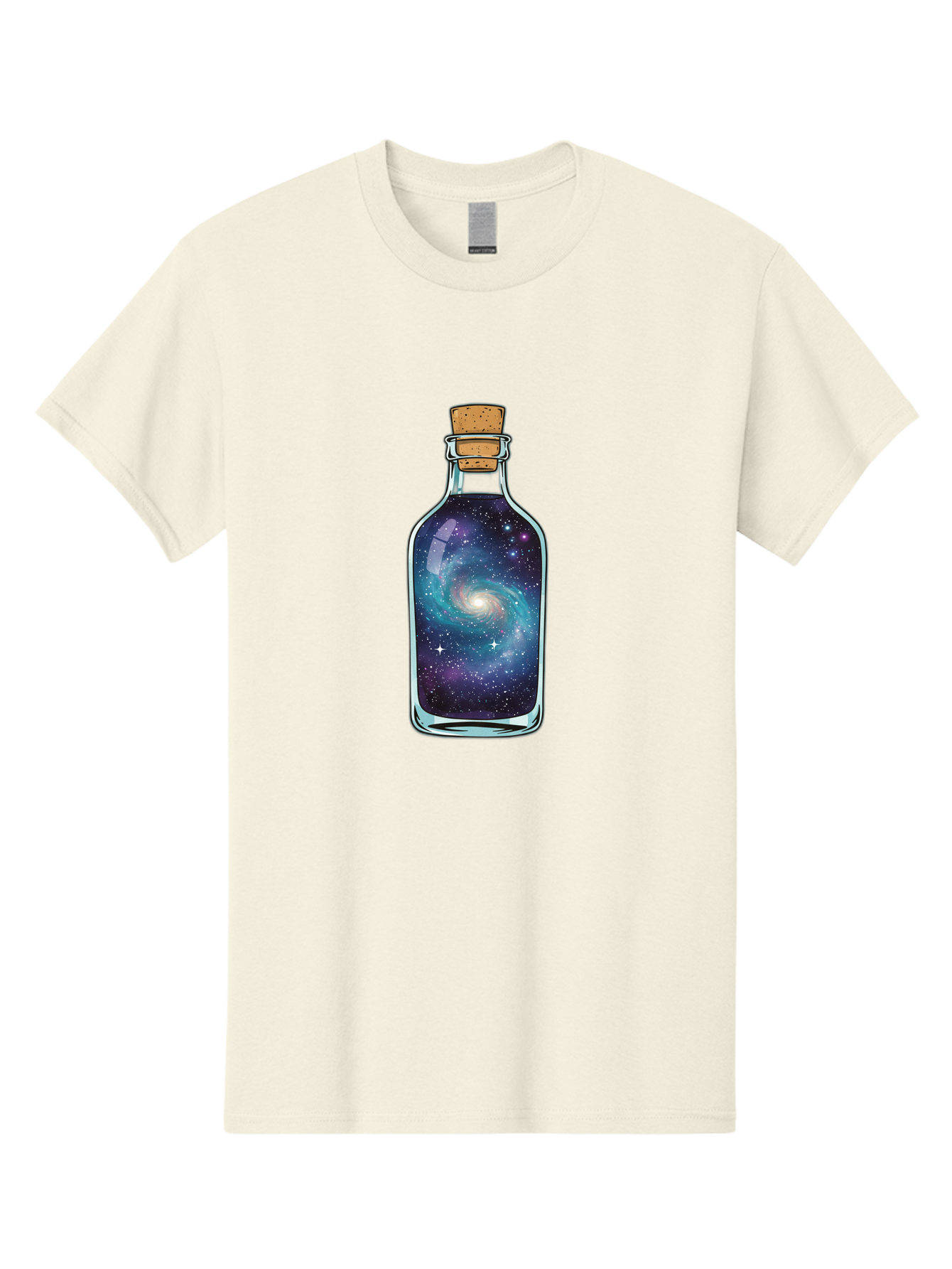 Galaxy-In-Bottle-7 Men'S Graphic Tee, 100% Cotton, Comfortable Casual Summer Wear, Machine Washable, Vintage Camera, Old Camera, Antique Camera, Black Camera, Classic Photography, Photography Equipment, Nostalgic Device, Film Camera, Baj045