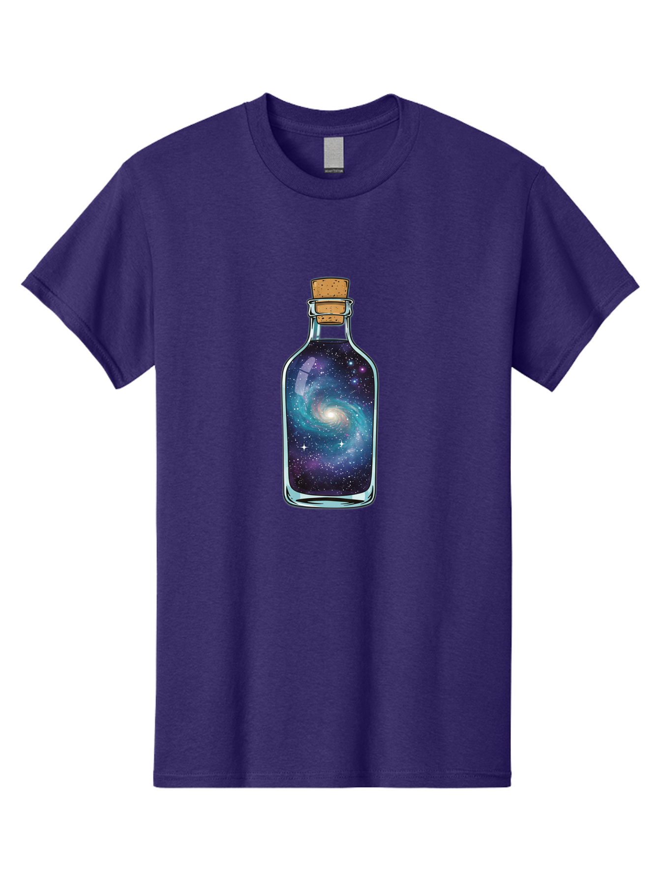 Galaxy-In-Bottle-7 Men'S Graphic Tee, 100% Cotton, Comfortable Casual Summer Wear, Machine Washable, Vintage Camera, Old Camera, Antique Camera, Black Camera, Classic Photography, Photography Equipment, Nostalgic Device, Film Camera, Baj045