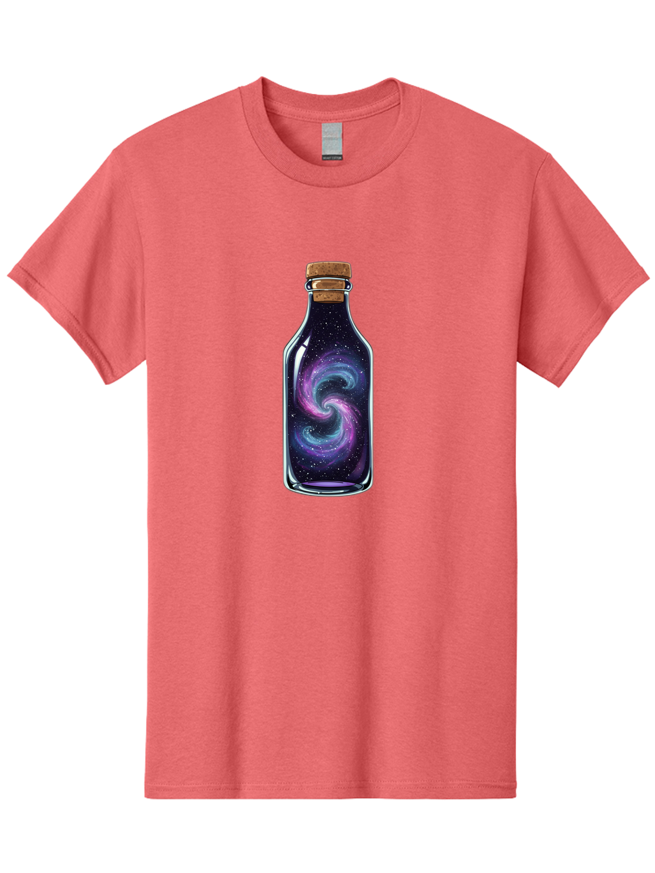 Galaxy-In-Bottle-8 Men'S Graphic Tee, 100% Cotton, Comfortable Casual Summer Wear, Machine Washable, Vintage Camera, Old Camera, Antique Camera, Black Camera, Classic Photography, Photography Equipment, Nostalgic Device, Film Camera, Baj046