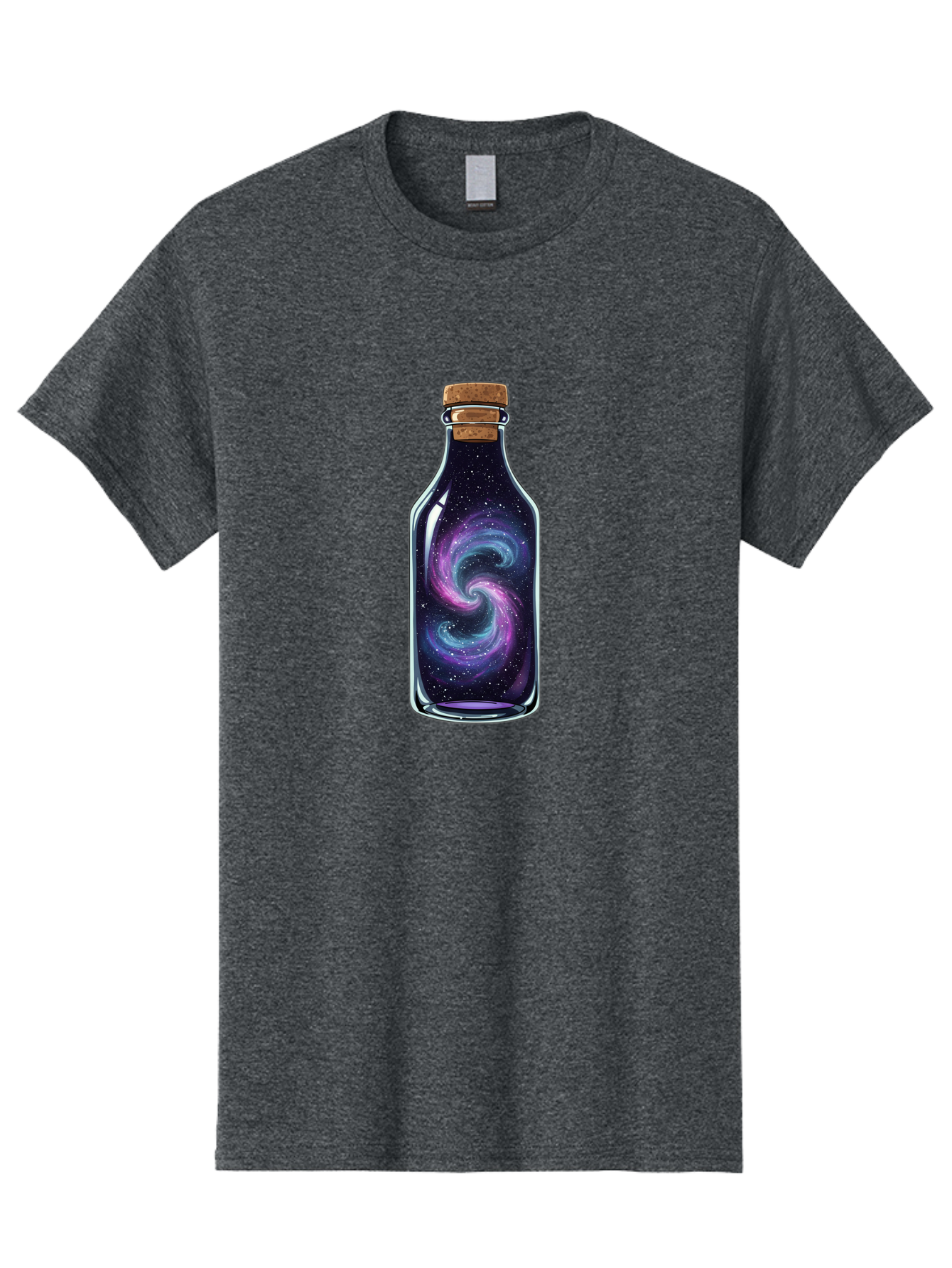 Galaxy-In-Bottle-8 Men'S Graphic Tee, 100% Cotton, Comfortable Casual Summer Wear, Machine Washable, Vintage Camera, Old Camera, Antique Camera, Black Camera, Classic Photography, Photography Equipment, Nostalgic Device, Film Camera, Baj046