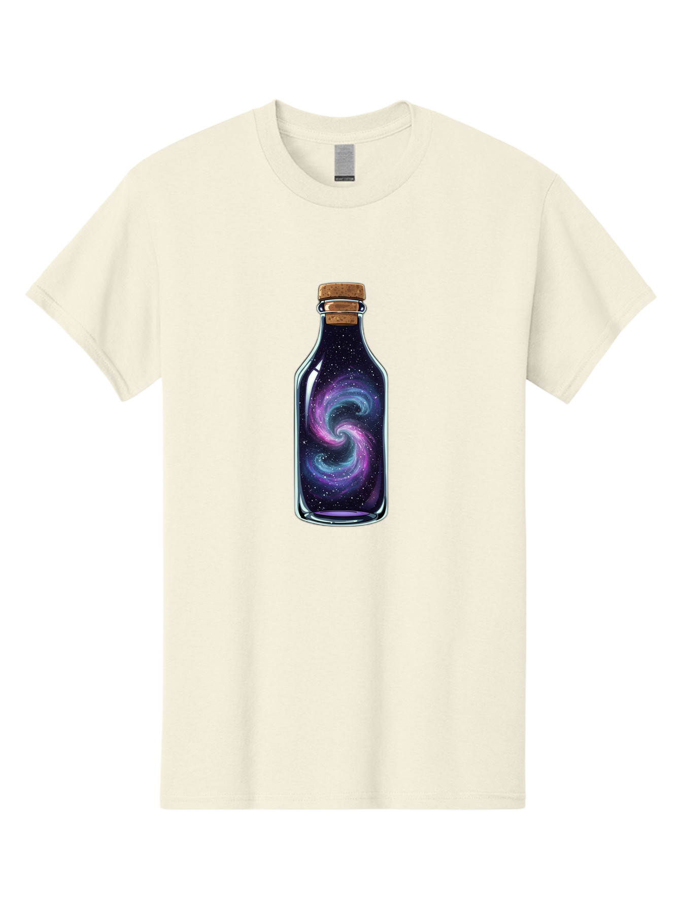 Galaxy-In-Bottle-8 Men'S Graphic Tee, 100% Cotton, Comfortable Casual Summer Wear, Machine Washable, Vintage Camera, Old Camera, Antique Camera, Black Camera, Classic Photography, Photography Equipment, Nostalgic Device, Film Camera, Baj046