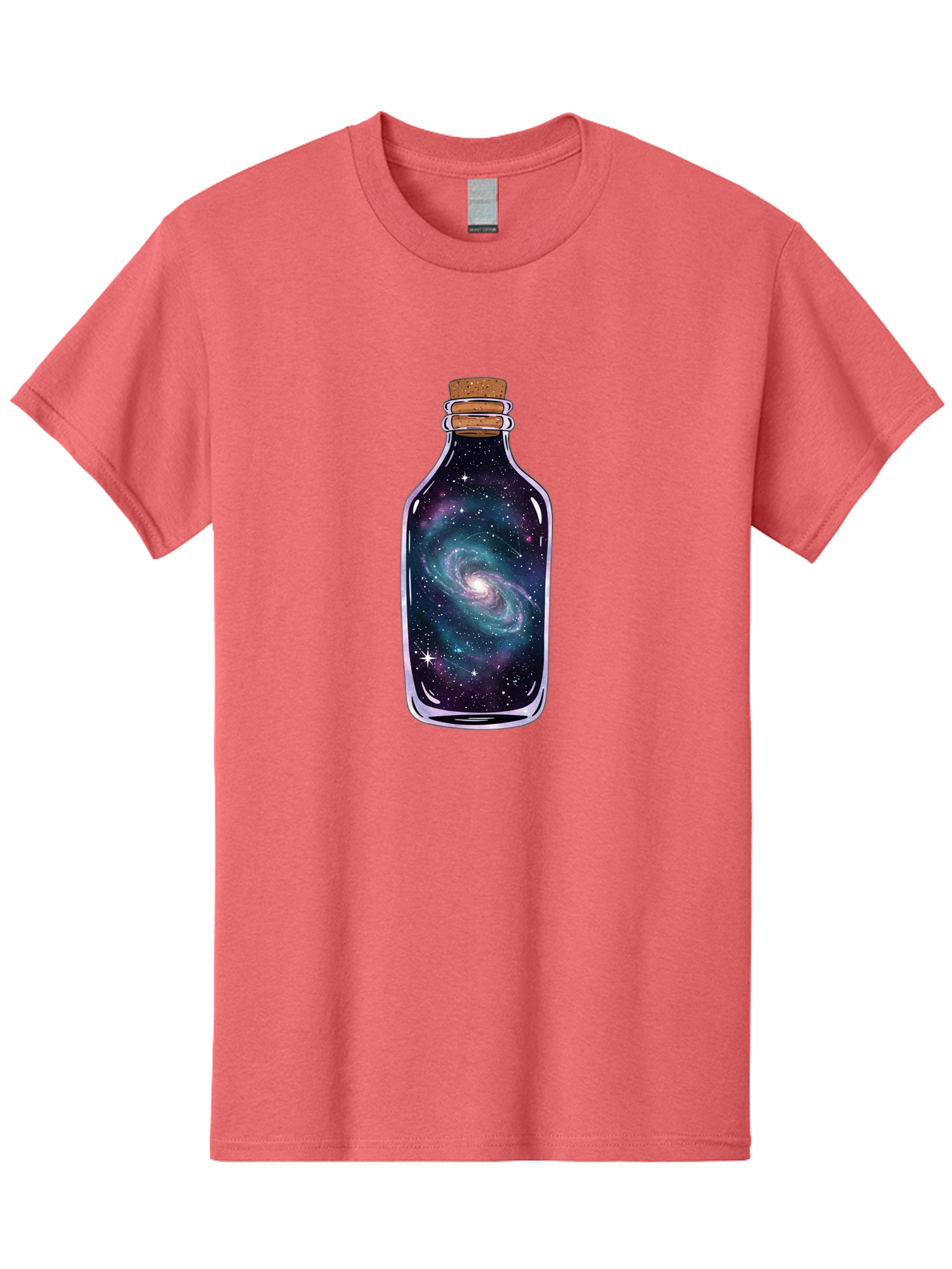 Galaxy-In-Bottle-9 Men'S Graphic Tee, 100% Cotton, Comfortable Casual Summer Wear, Machine Washable, Vintage Camera, Old Camera, Antique Camera, Black Camera, Classic Photography, Photography Equipment, Nostalgic Device, Film Camera, Baj047