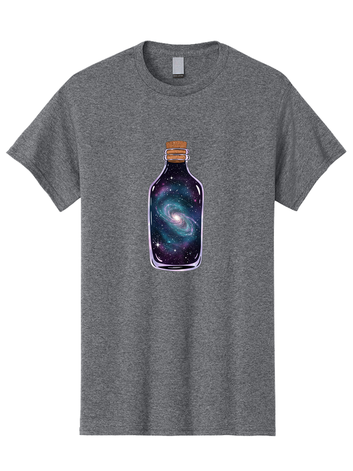 Galaxy-In-Bottle-9 Men'S Graphic Tee, 100% Cotton, Comfortable Casual Summer Wear, Machine Washable, Vintage Camera, Old Camera, Antique Camera, Black Camera, Classic Photography, Photography Equipment, Nostalgic Device, Film Camera, Baj047