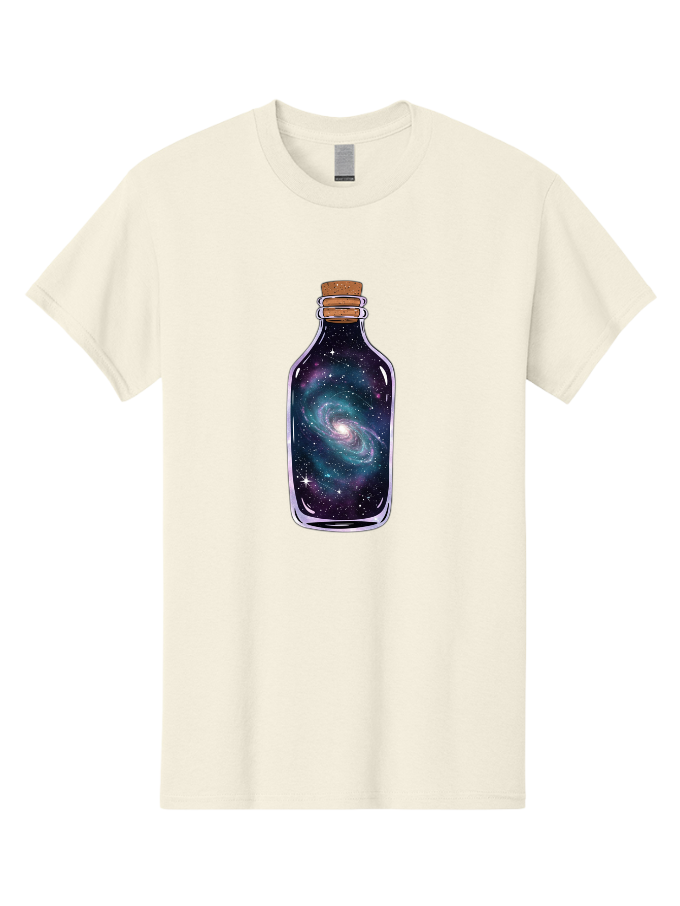 Galaxy-In-Bottle-9 Men'S Graphic Tee, 100% Cotton, Comfortable Casual Summer Wear, Machine Washable, Vintage Camera, Old Camera, Antique Camera, Black Camera, Classic Photography, Photography Equipment, Nostalgic Device, Film Camera, Baj047
