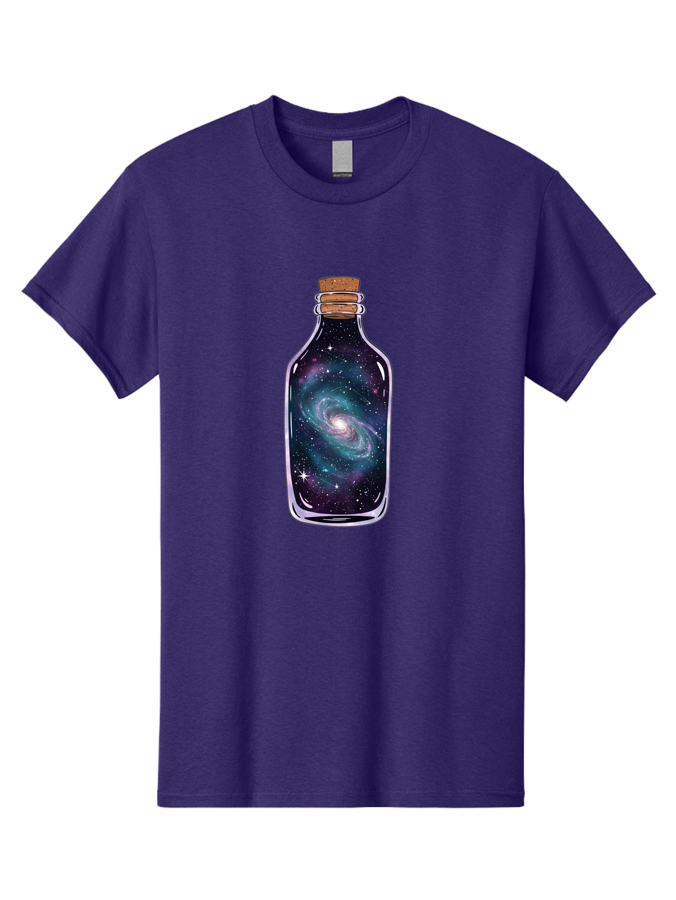 Galaxy-In-Bottle-9 Men'S Graphic Tee, 100% Cotton, Comfortable Casual Summer Wear, Machine Washable, Vintage Camera, Old Camera, Antique Camera, Black Camera, Classic Photography, Photography Equipment, Nostalgic Device, Film Camera, Baj047