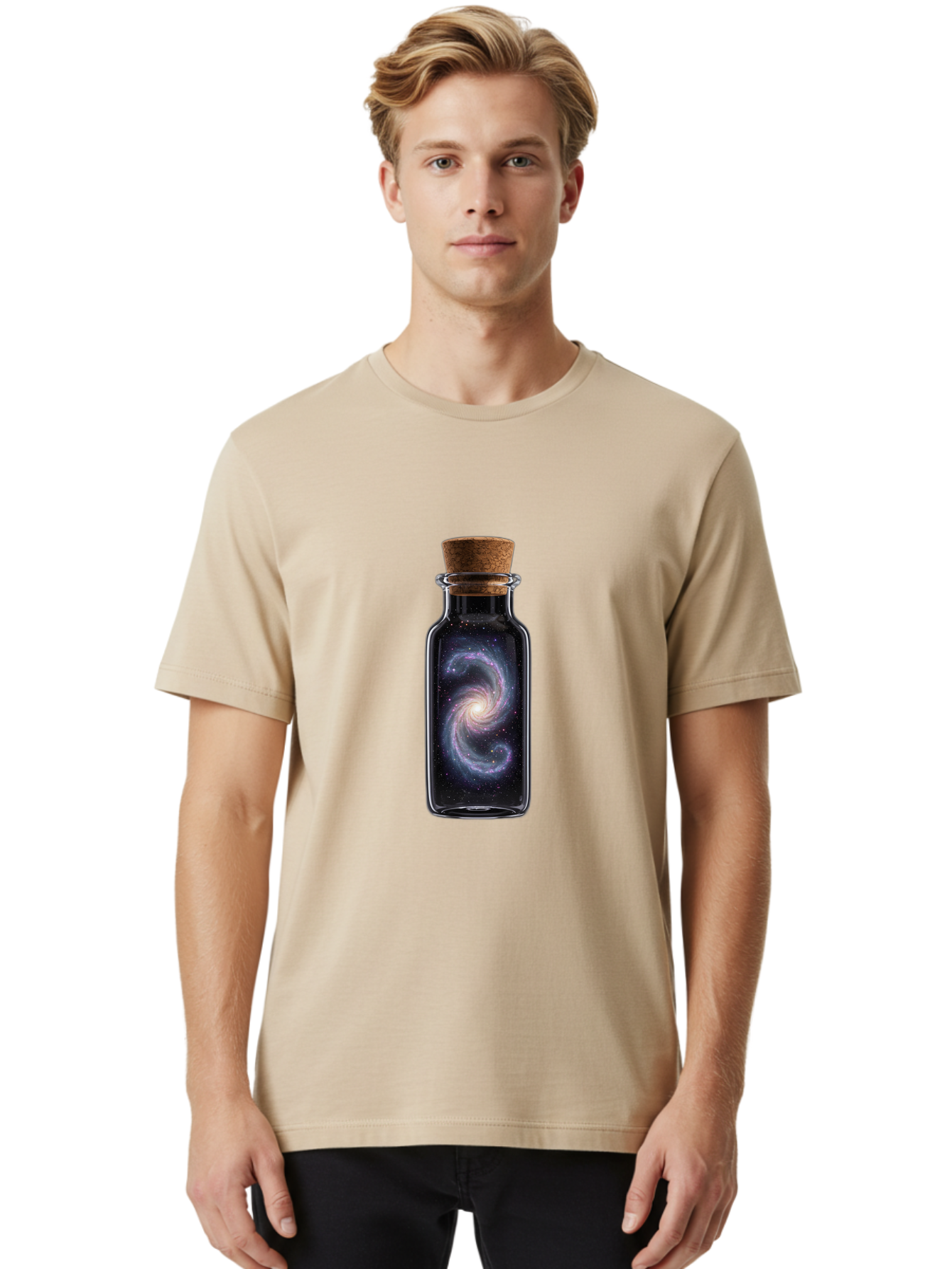 Galaxy-In-Bottle Men'S Graphic Tee, 100% Cotton, Comfortable Casual Summer Wear, Machine Washable, Vintage Camera, Old Camera, Antique Camera, Black Camera, Classic Photography, Photography Equipment, Nostalgic Device, Film Camera, Camera Art Baj048